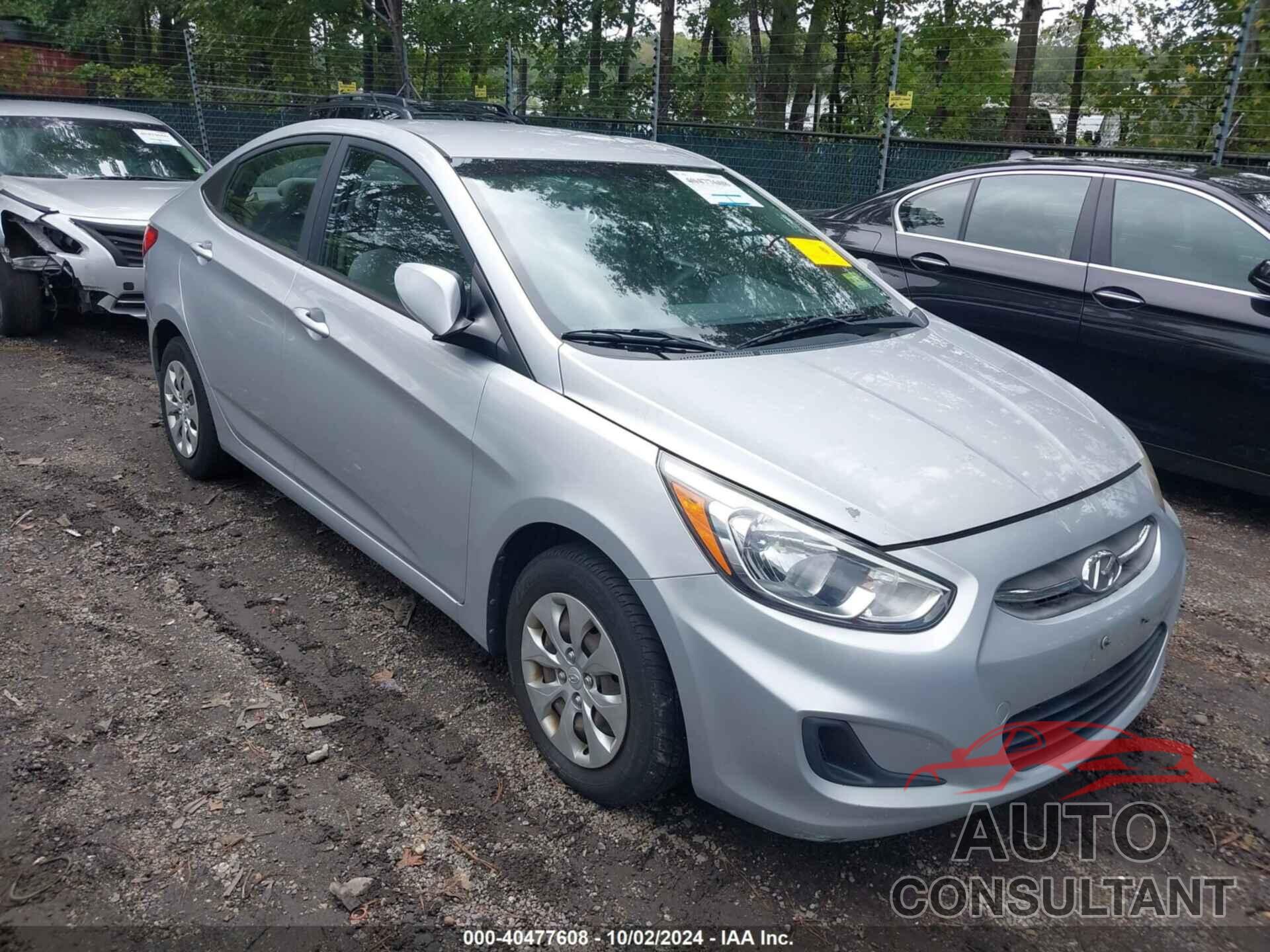 HYUNDAI ACCENT 2016 - KMHCT4AE7GU072415