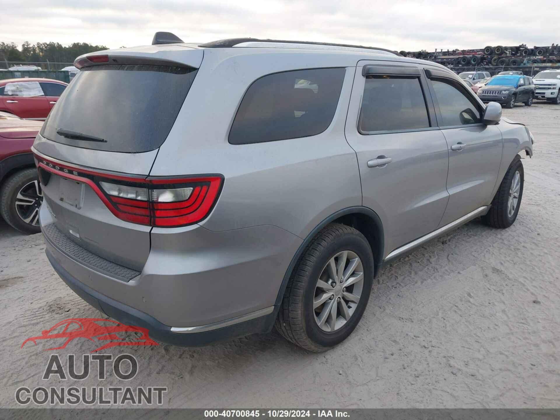 DODGE DURANGO 2017 - 1C4RDHAG5HC609665