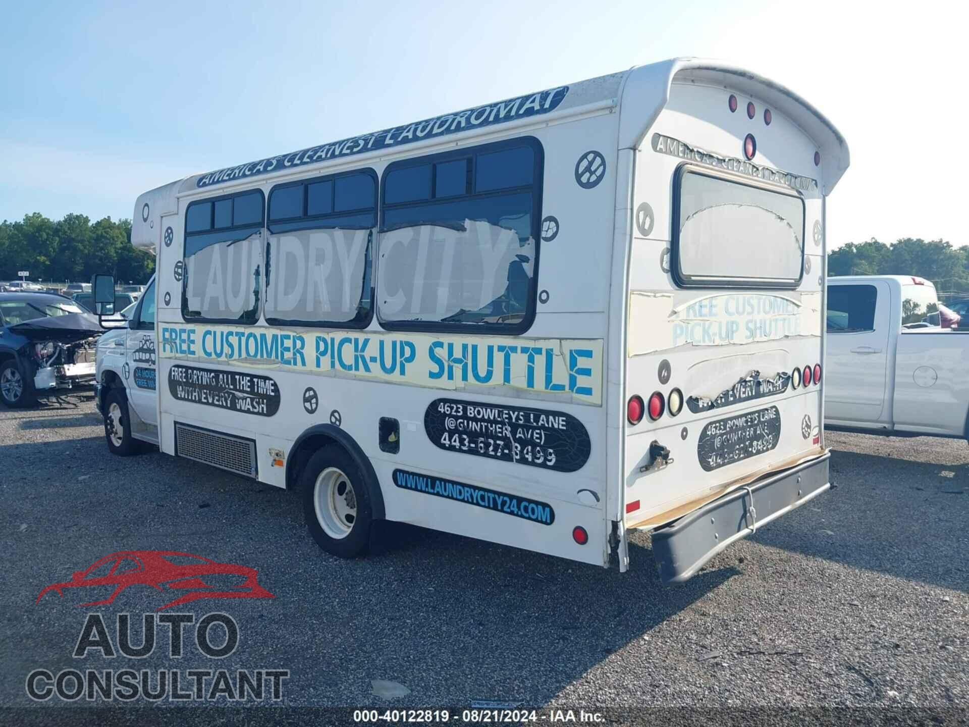 FORD E-350 CUTAWAY 2012 - 1FDEE3FL7CDA95823