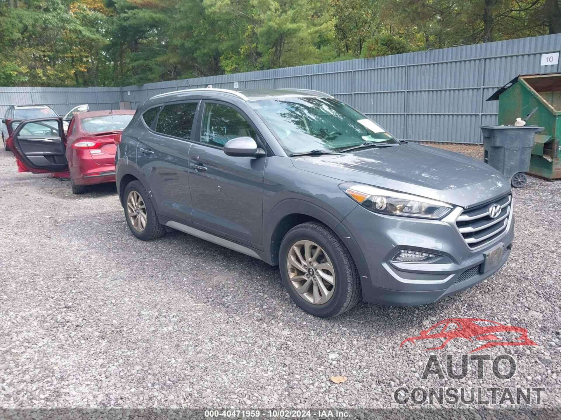 HYUNDAI TUCSON 2017 - KM8J3CA47HU531601