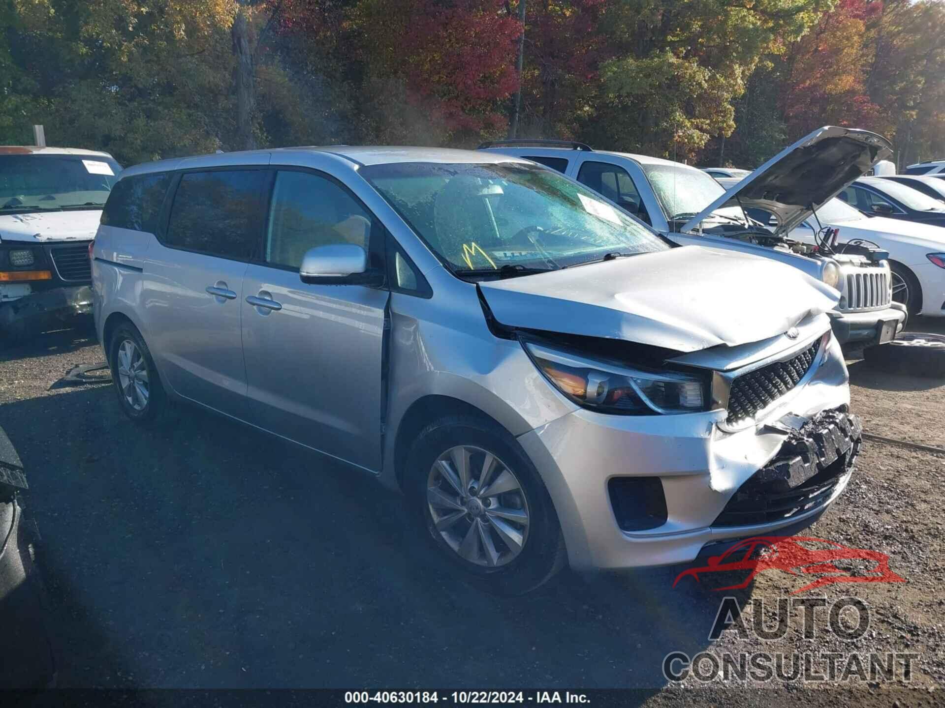 KIA SEDONA 2017 - KNDMB5C12H6229821