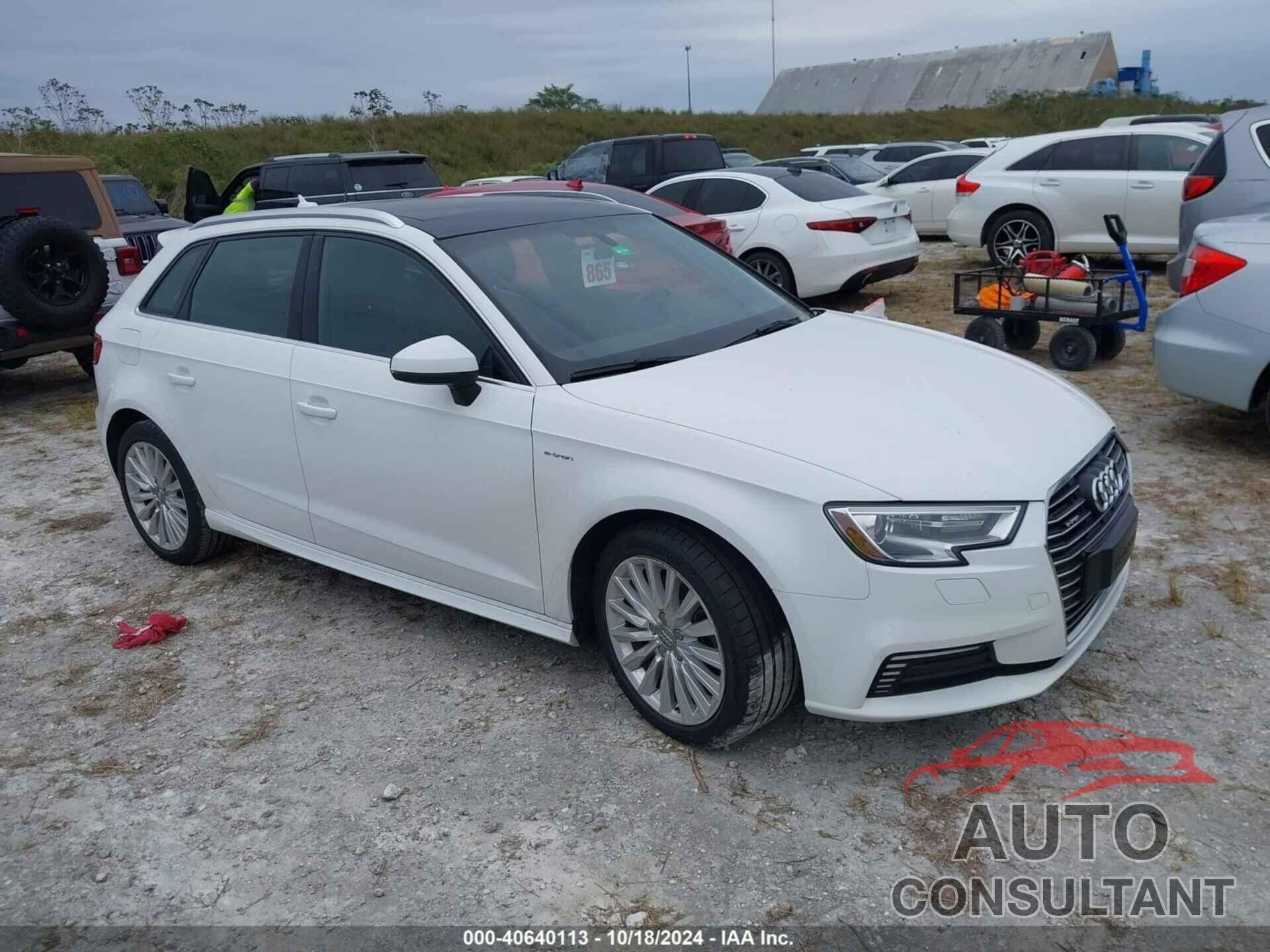 AUDI A3 E-TRON 2017 - WAUUPBFF3HA096715