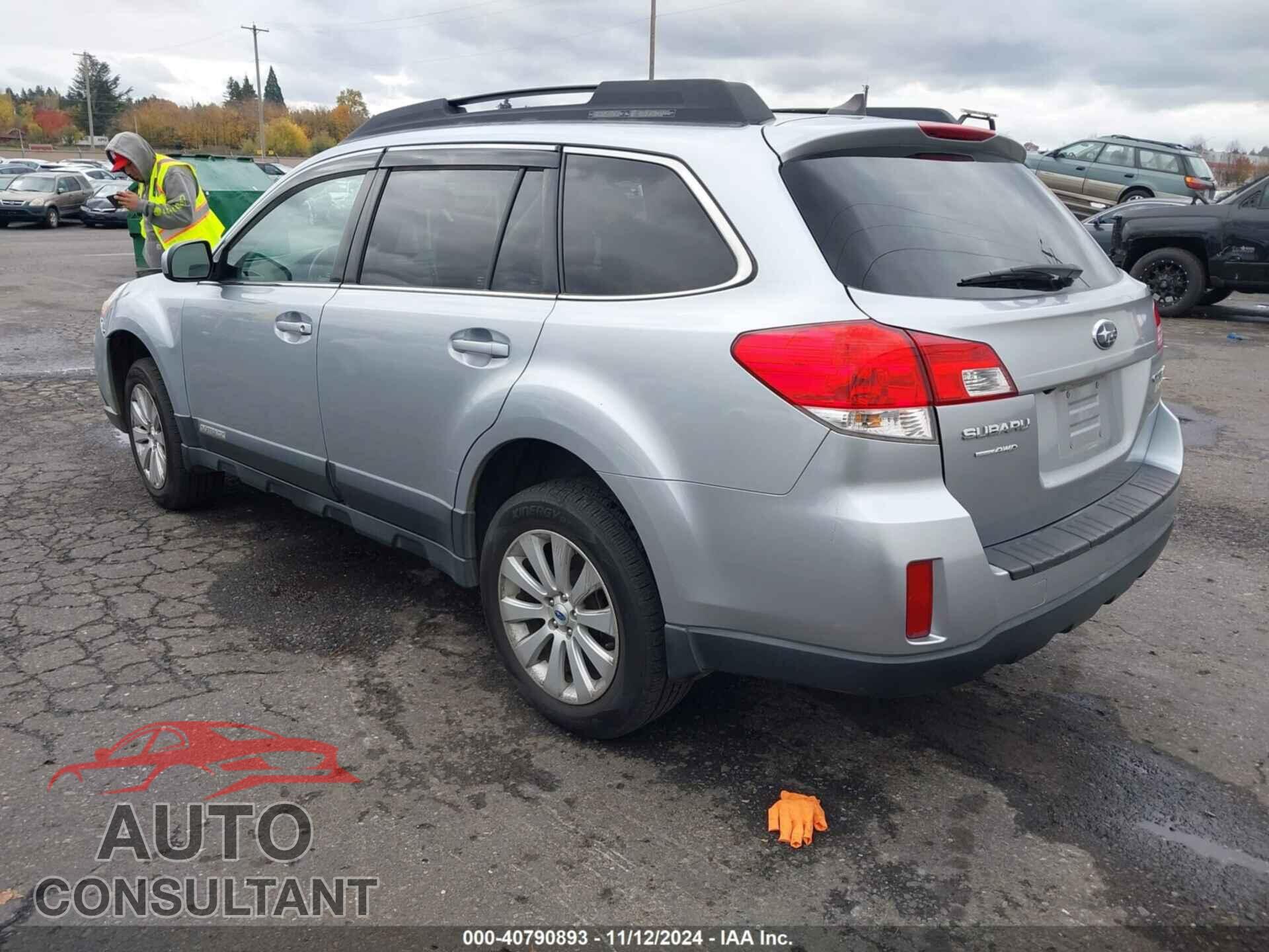 SUBARU OUTBACK 2012 - 4S4BRBLC3C3294668