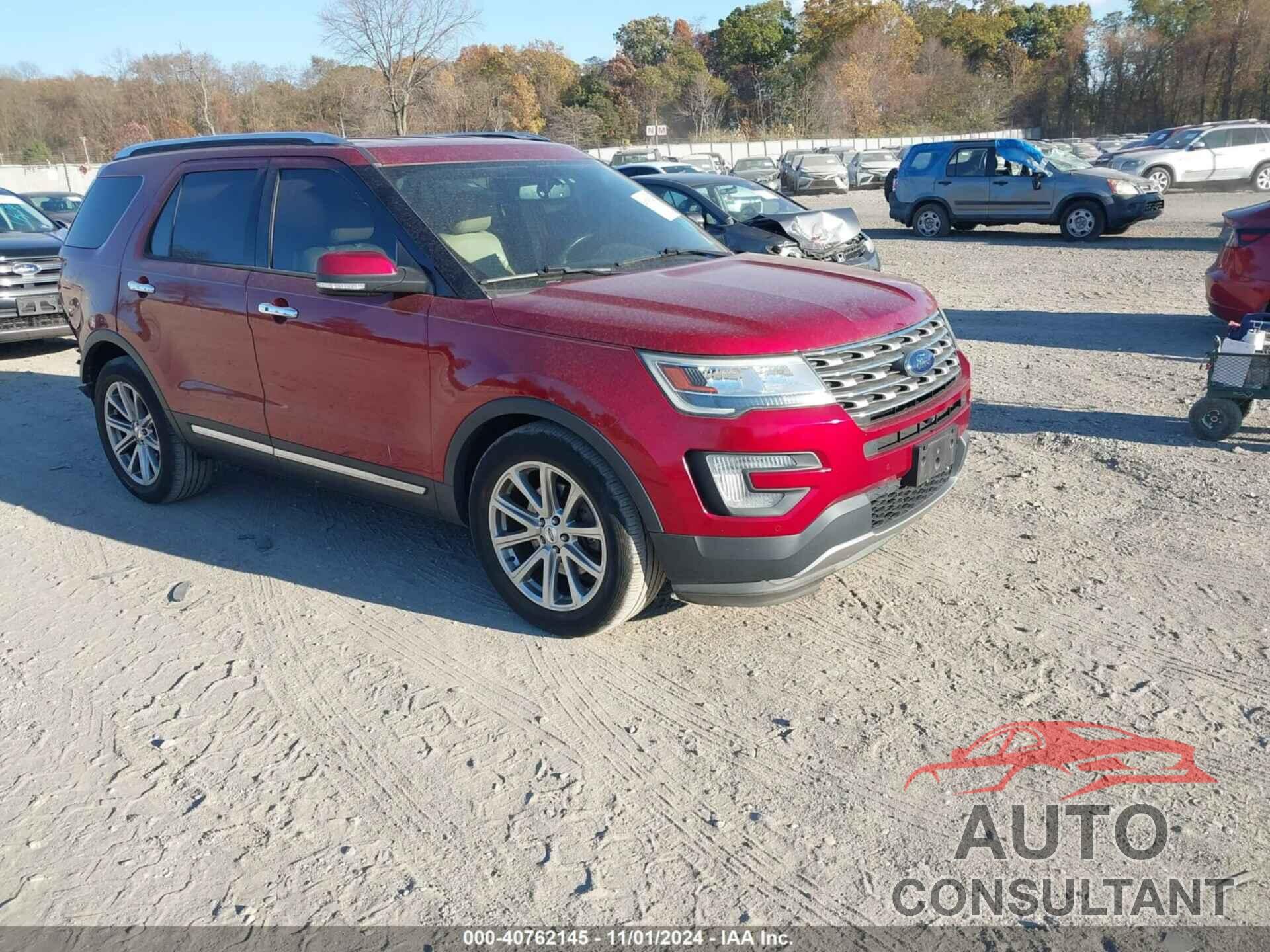 FORD EXPLORER 2017 - 1FM5K7F80HGC69720