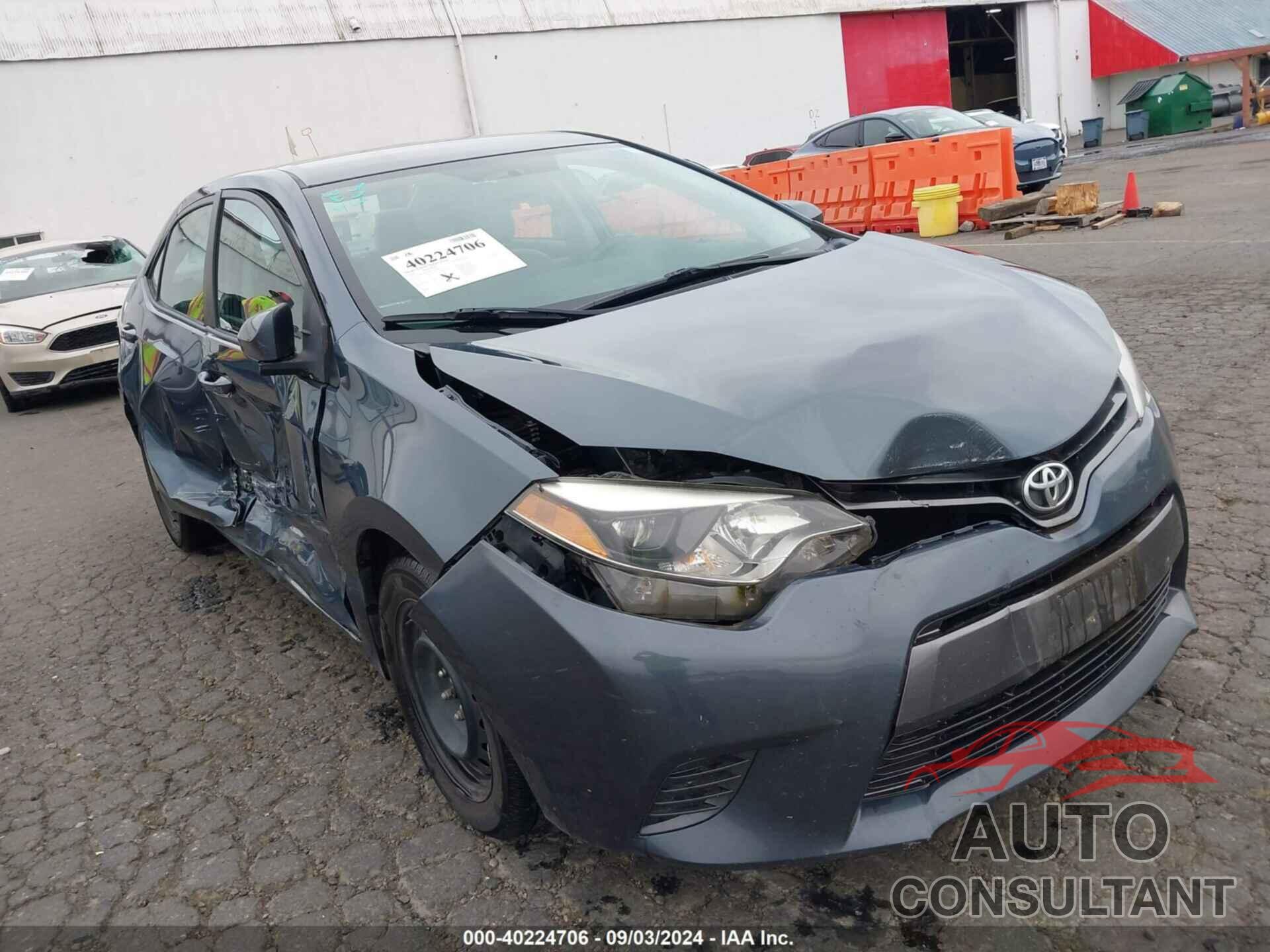 TOYOTA COROLLA 2016 - 2T1BURHE3GC602828