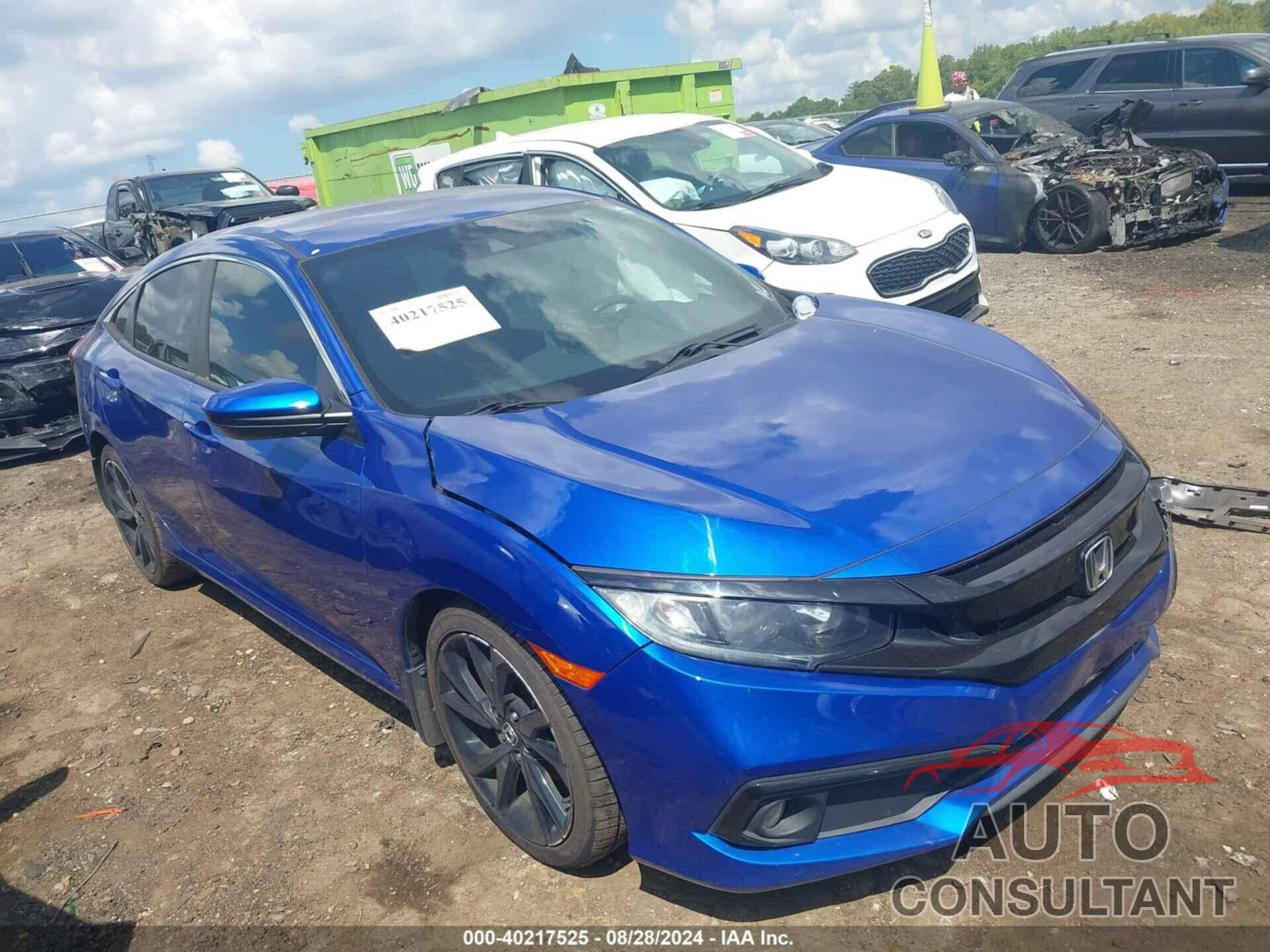 HONDA CIVIC 2020 - 19XFC2F88LE021992