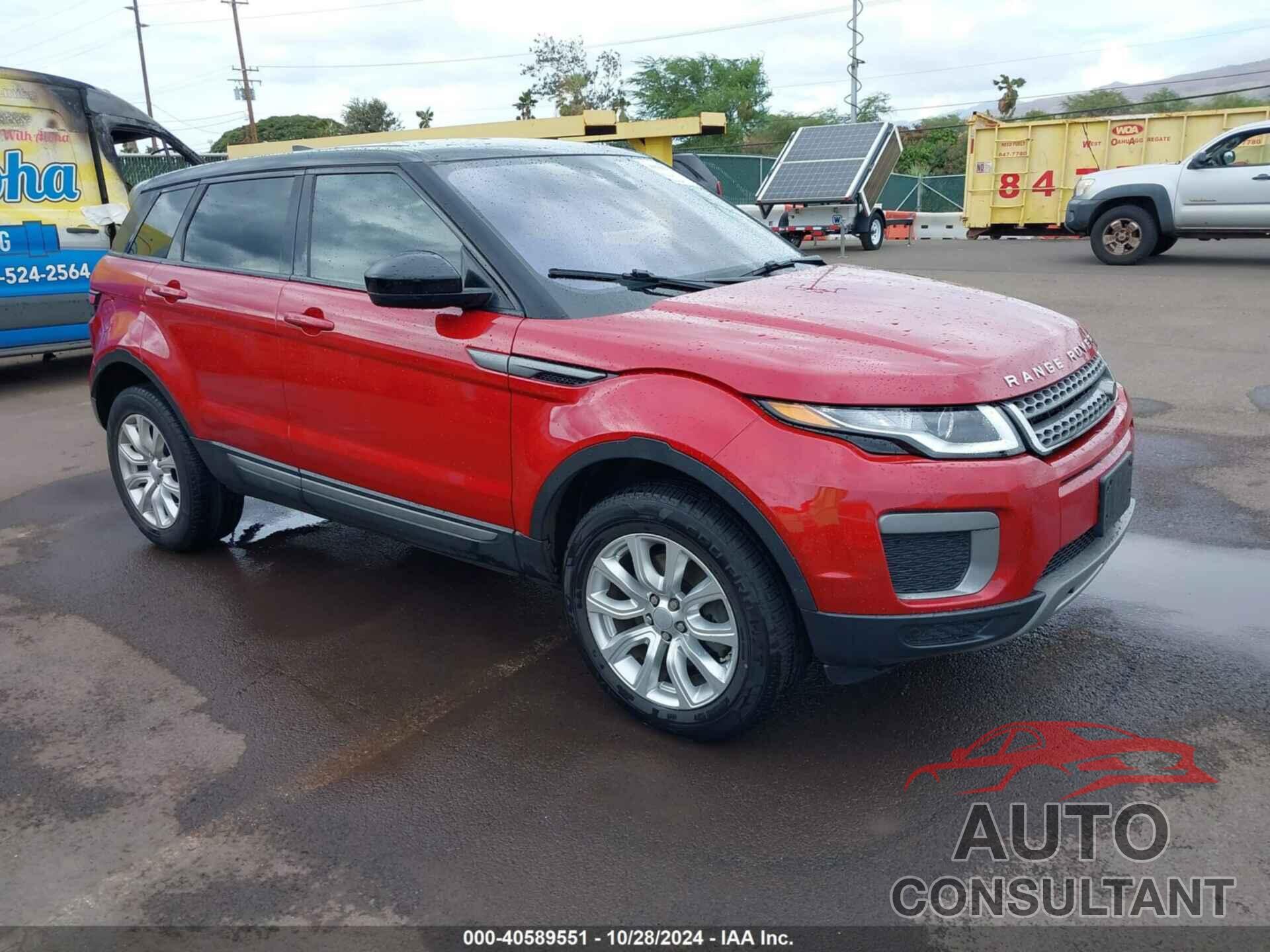 LAND ROVER RANGE ROVER EVOQUE 2017 - SALVP2BG6HH228100