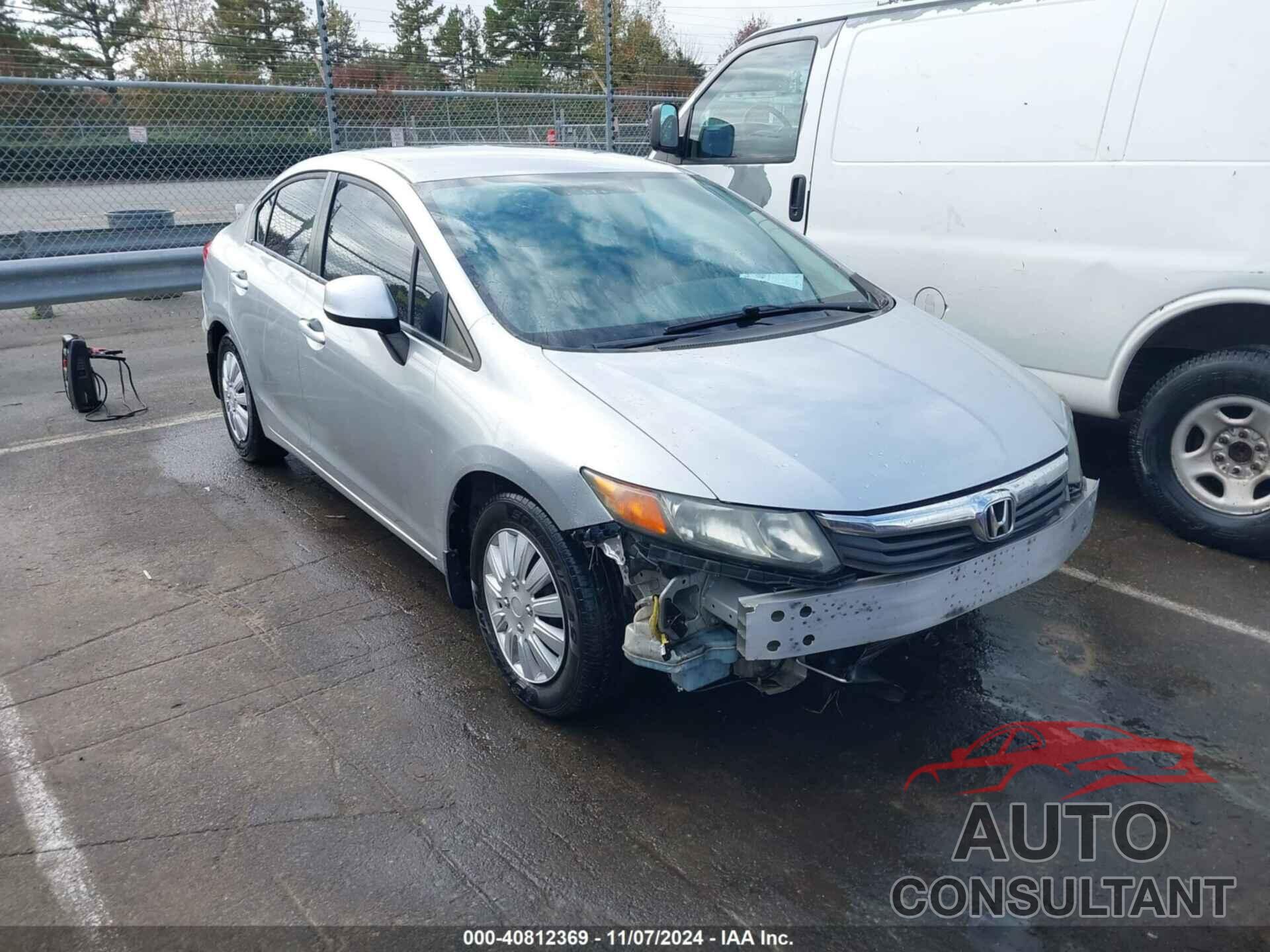HONDA CIVIC 2012 - 2HGFB2F50CH318057