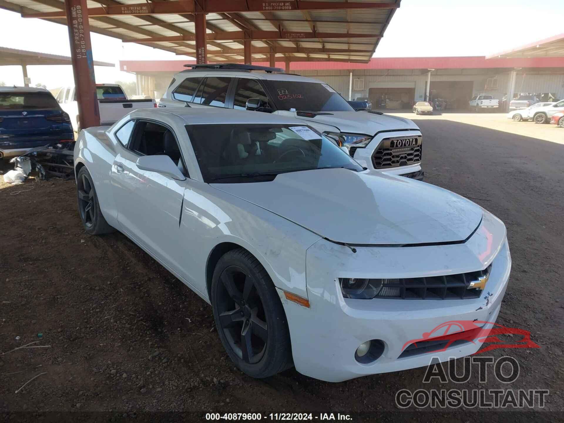 CHEVROLET CAMARO 2011 - 2G1FC1ED7B9210535