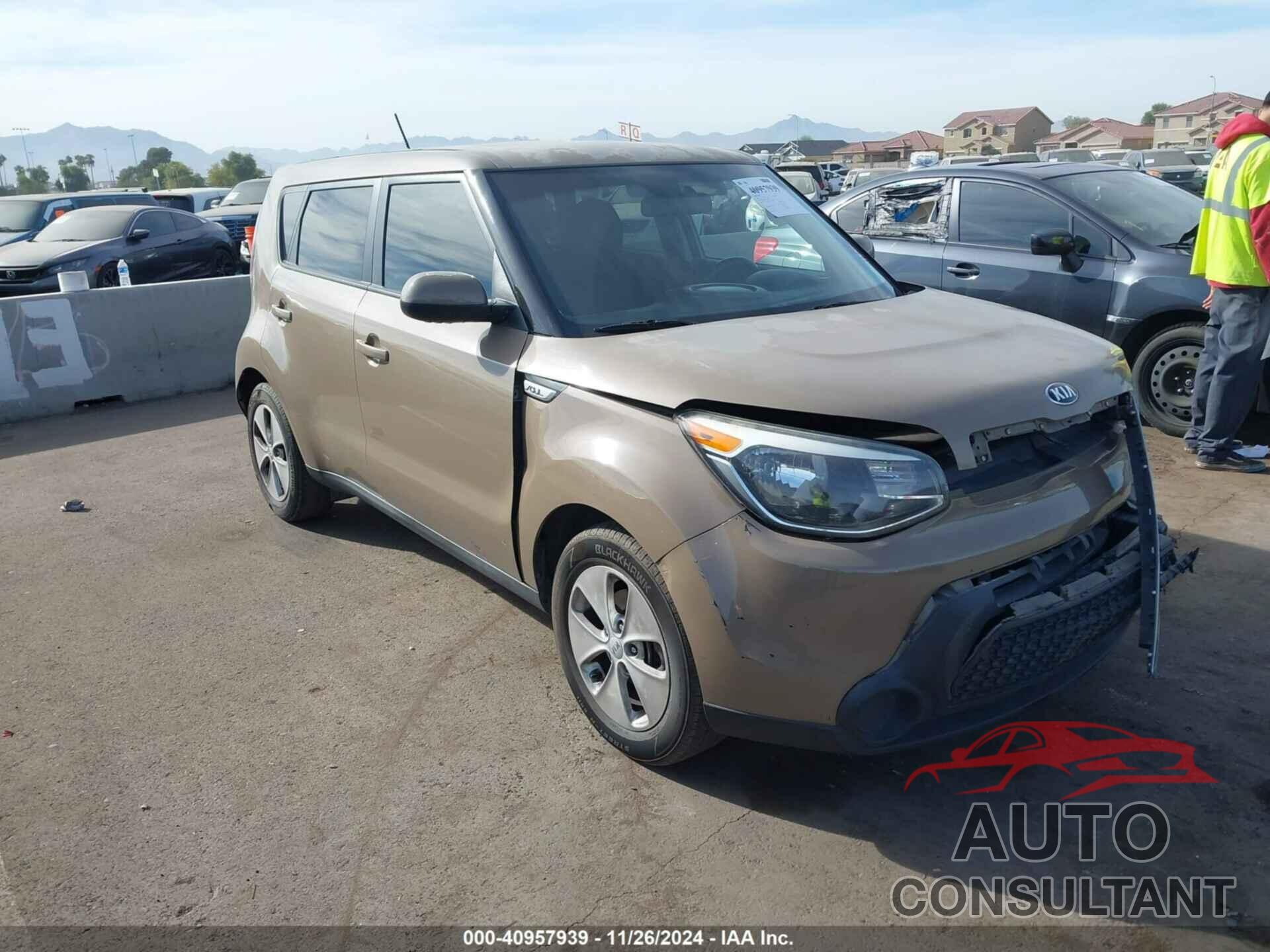 KIA SOUL 2016 - KNDJN2A29G7270539