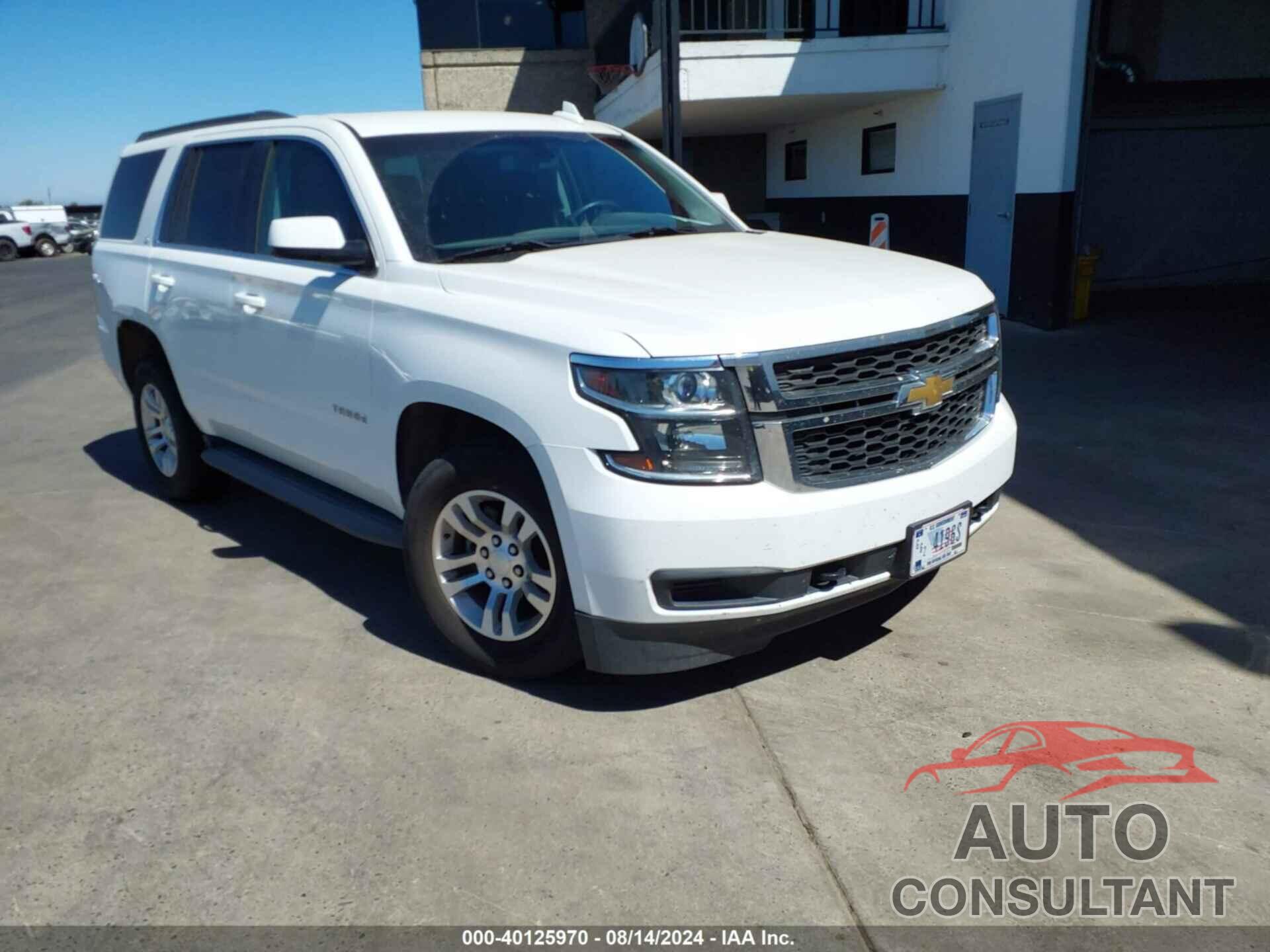 CHEVROLET TAHOE 2016 - 1GNSKAEC9GR379217