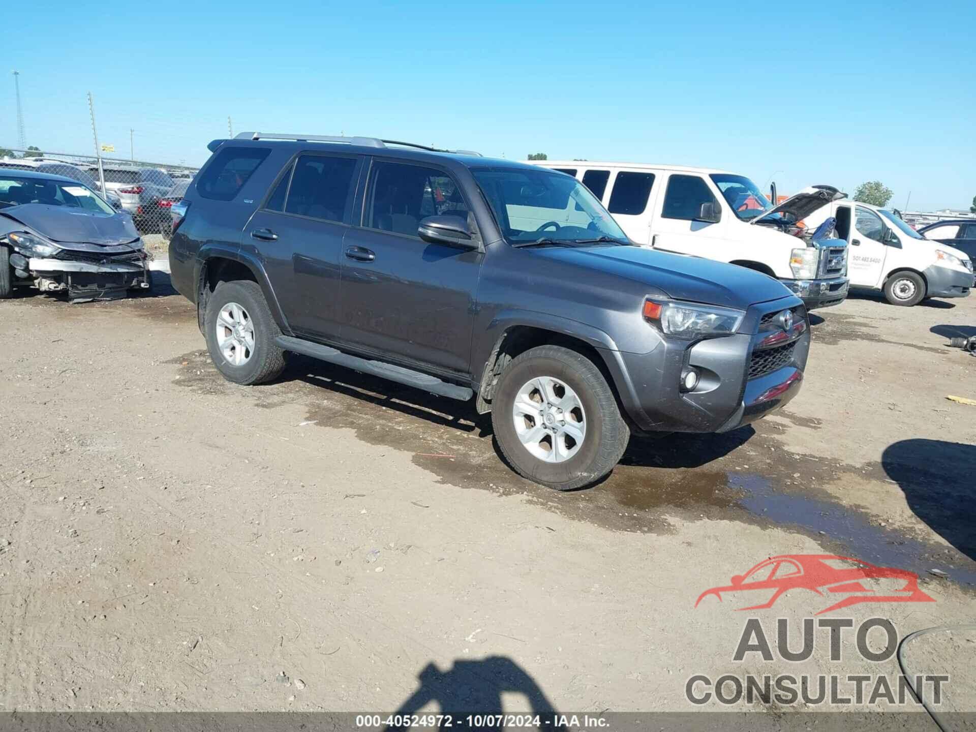 TOYOTA 4RUNNER 2016 - JTEBU5JR1G5314854