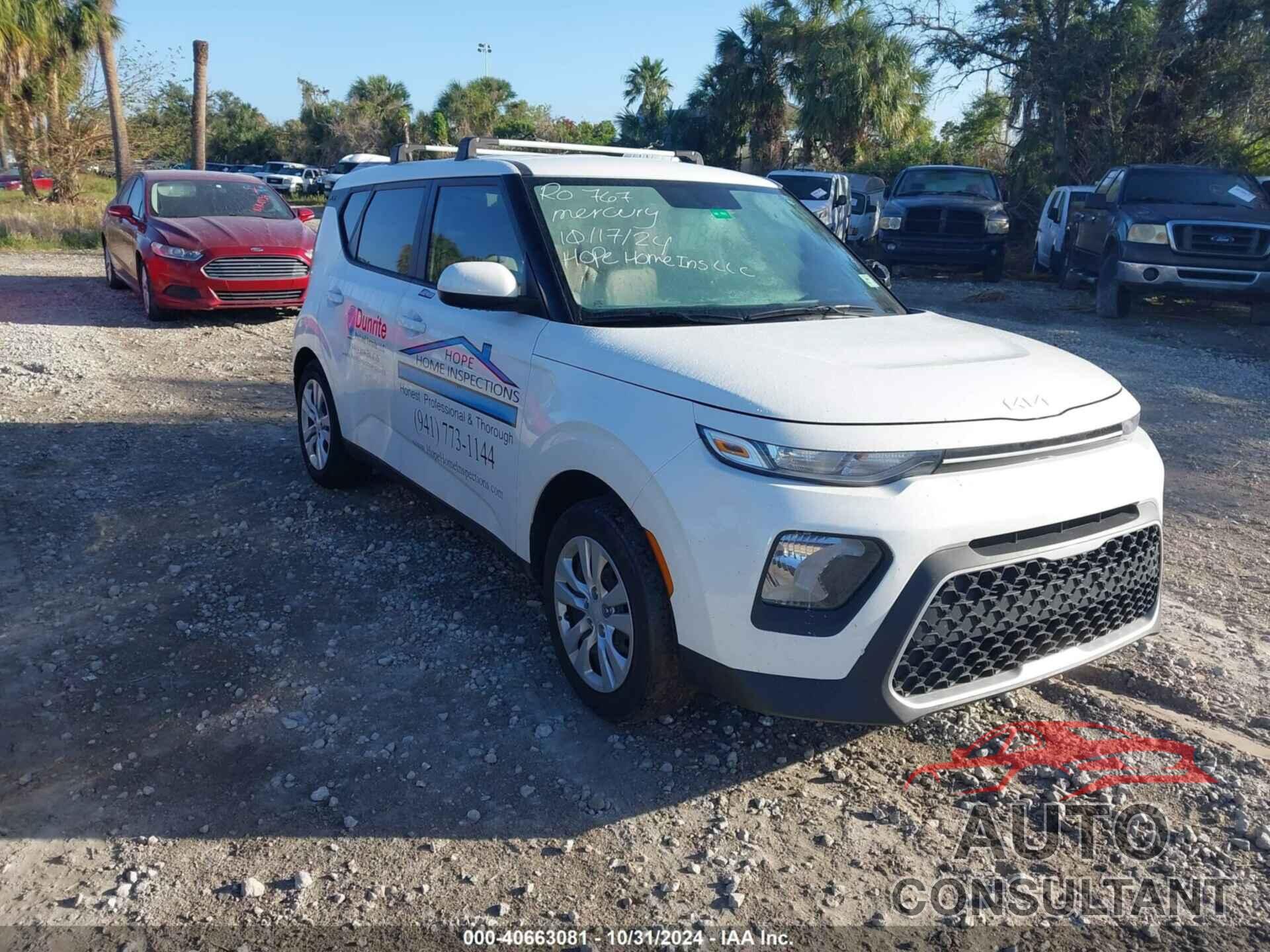 KIA SOUL 2022 - KNDJ23AU0N7813399