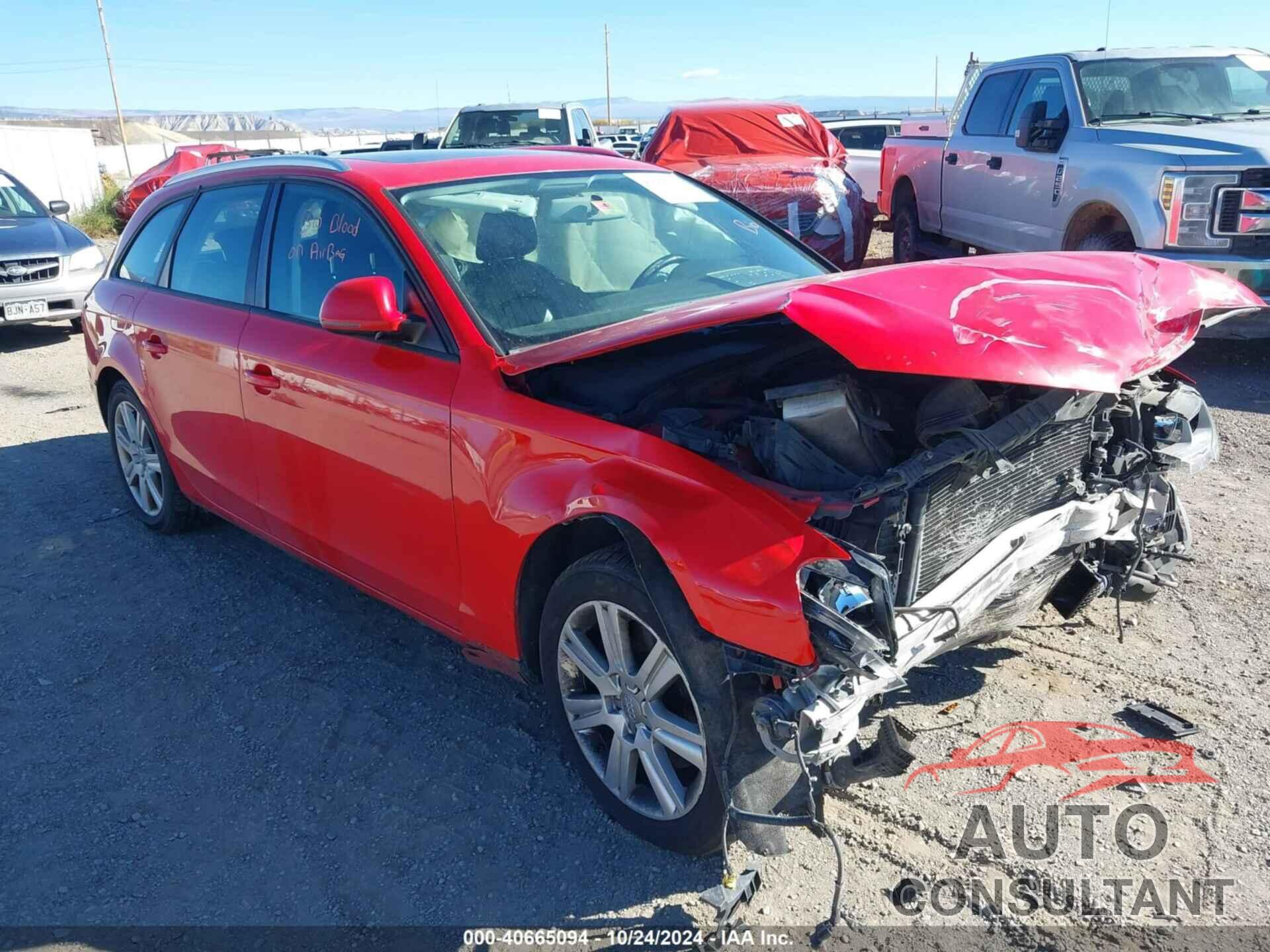 AUDI A4 2009 - WAUVF78K69A215700