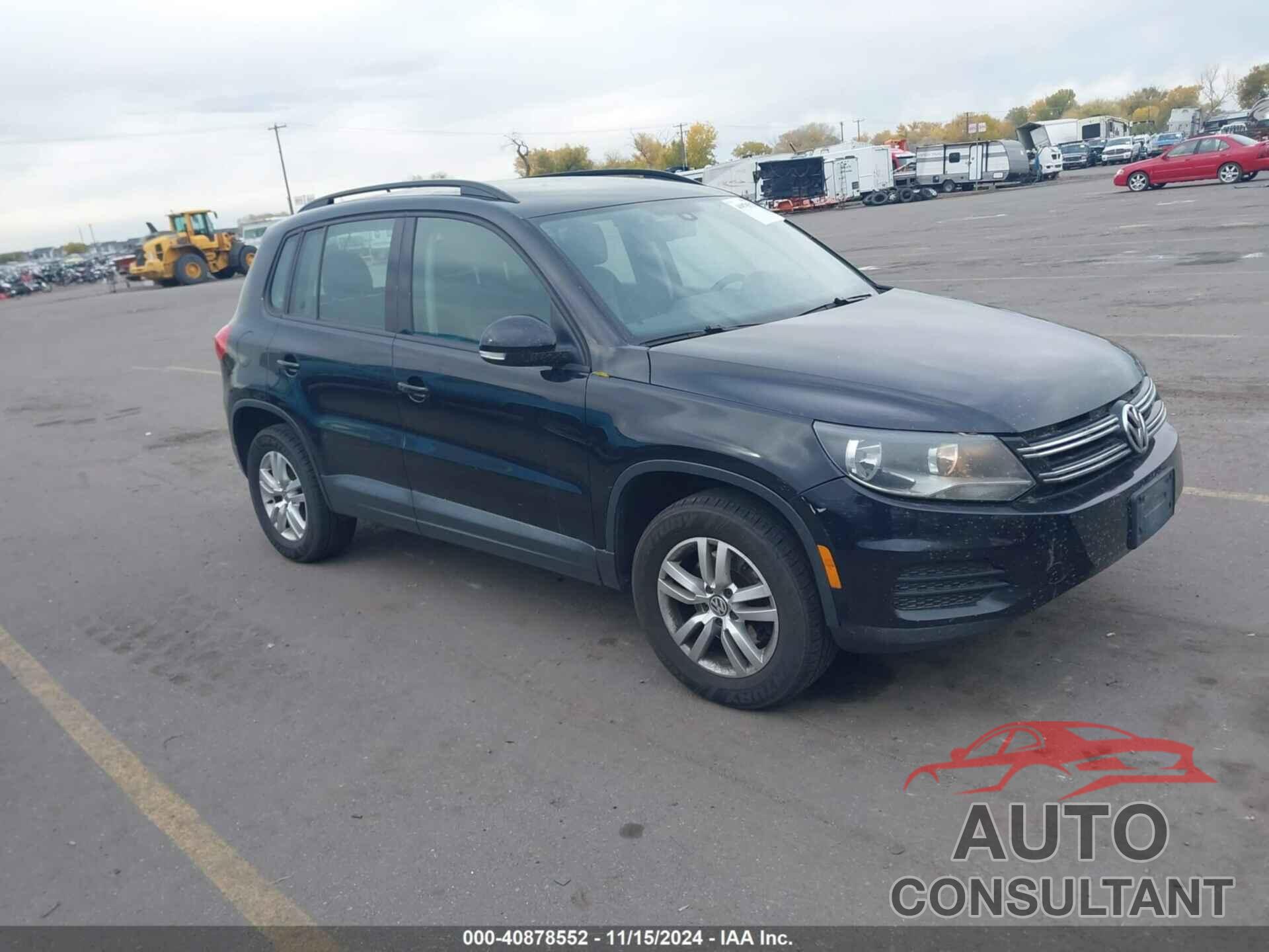 VOLKSWAGEN TIGUAN 2016 - WVGBV7AX4GW600389