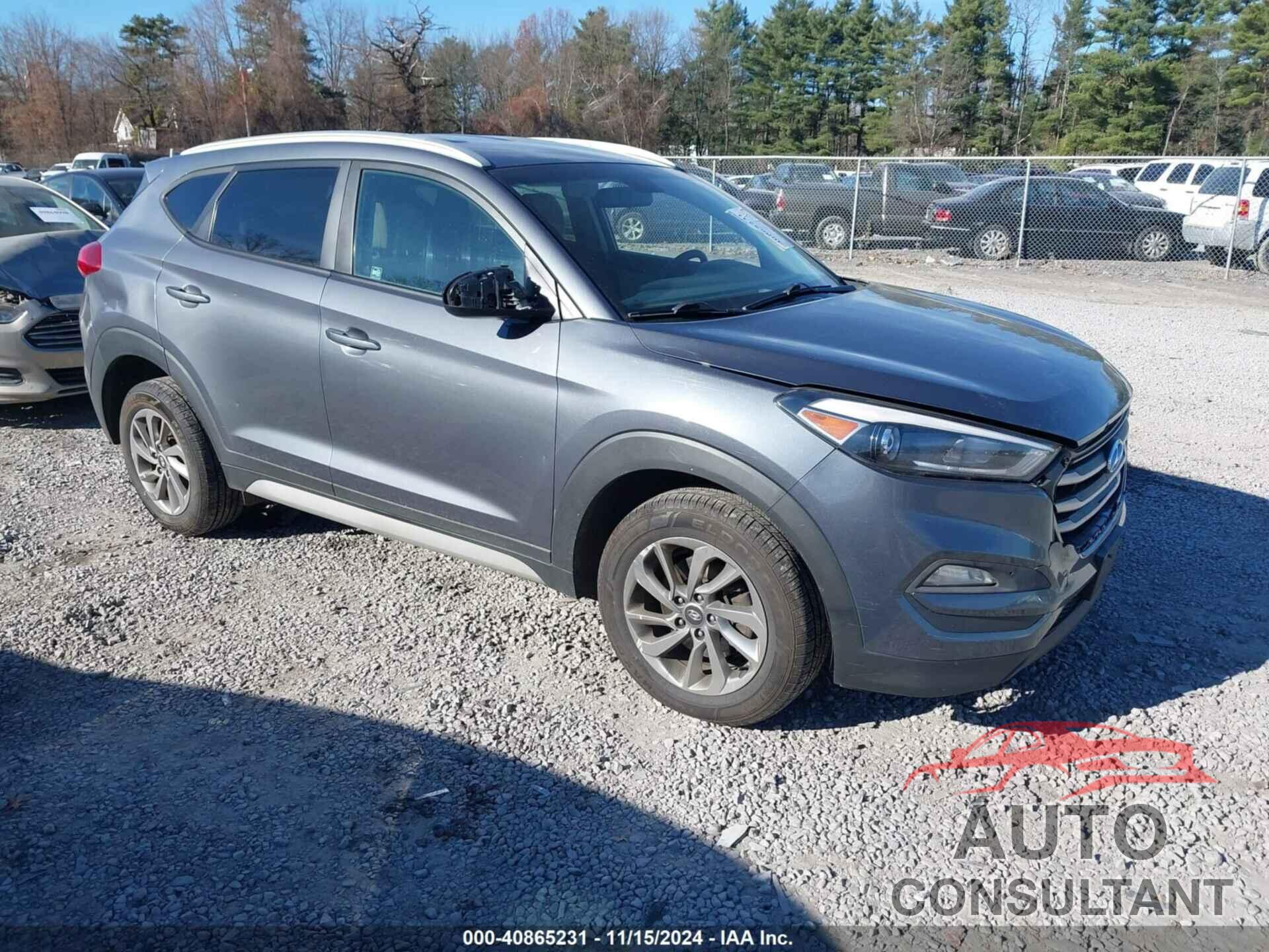 HYUNDAI TUCSON 2018 - KM8J3CA44JU720504