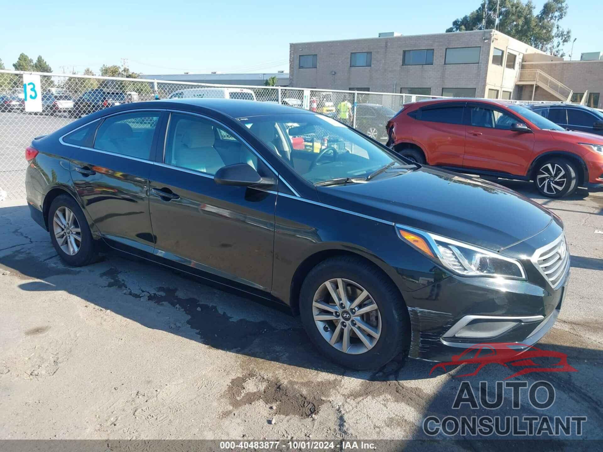 HYUNDAI SONATA 2017 - 5NPE24AF8HH490678