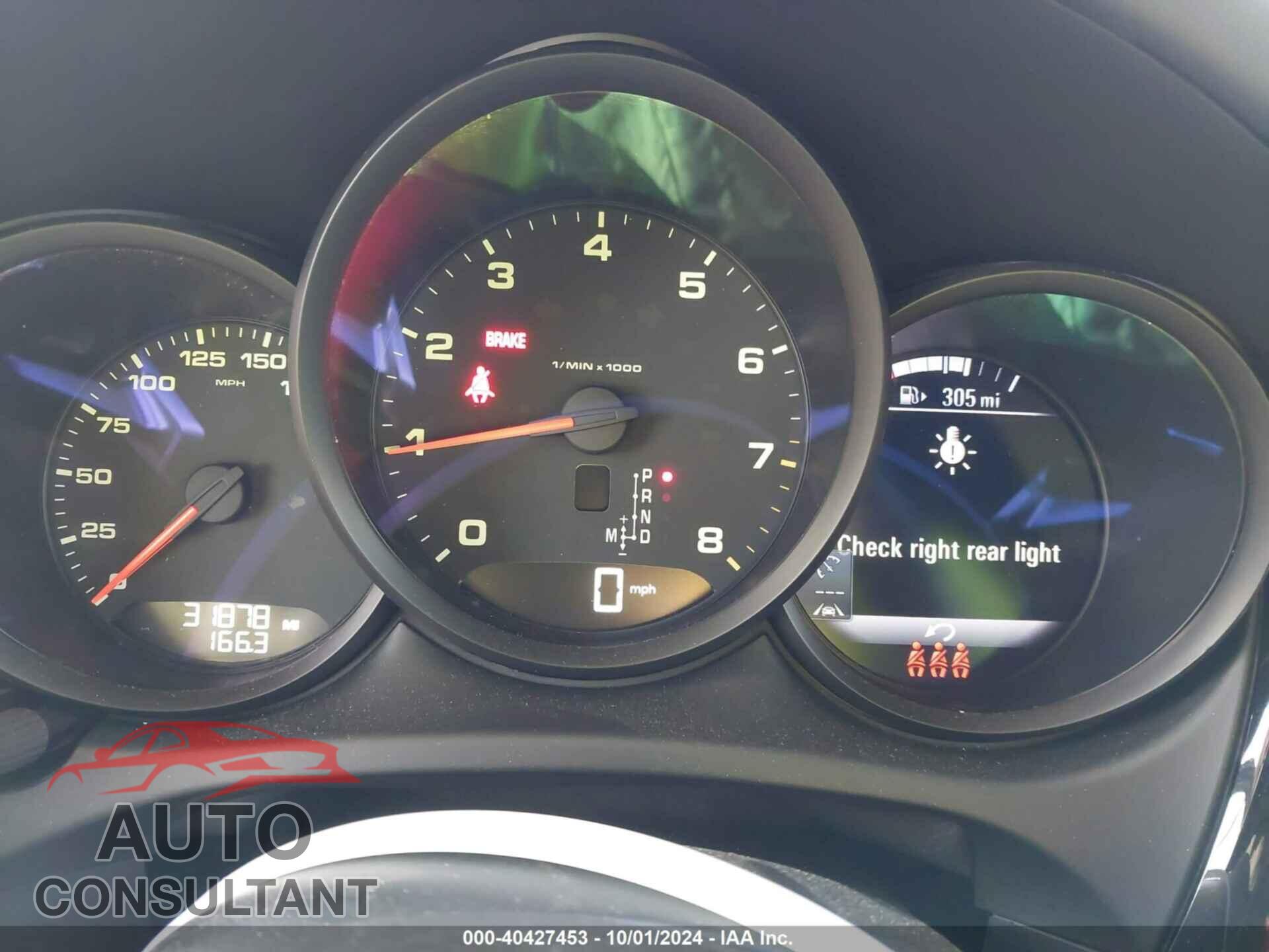 PORSCHE MACAN 2021 - WP1AA2A55MLB02324