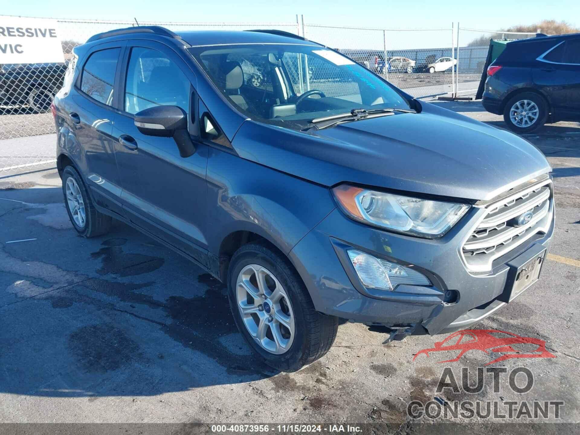FORD ECOSPORT 2019 - MAJ3S2GE2KC264557