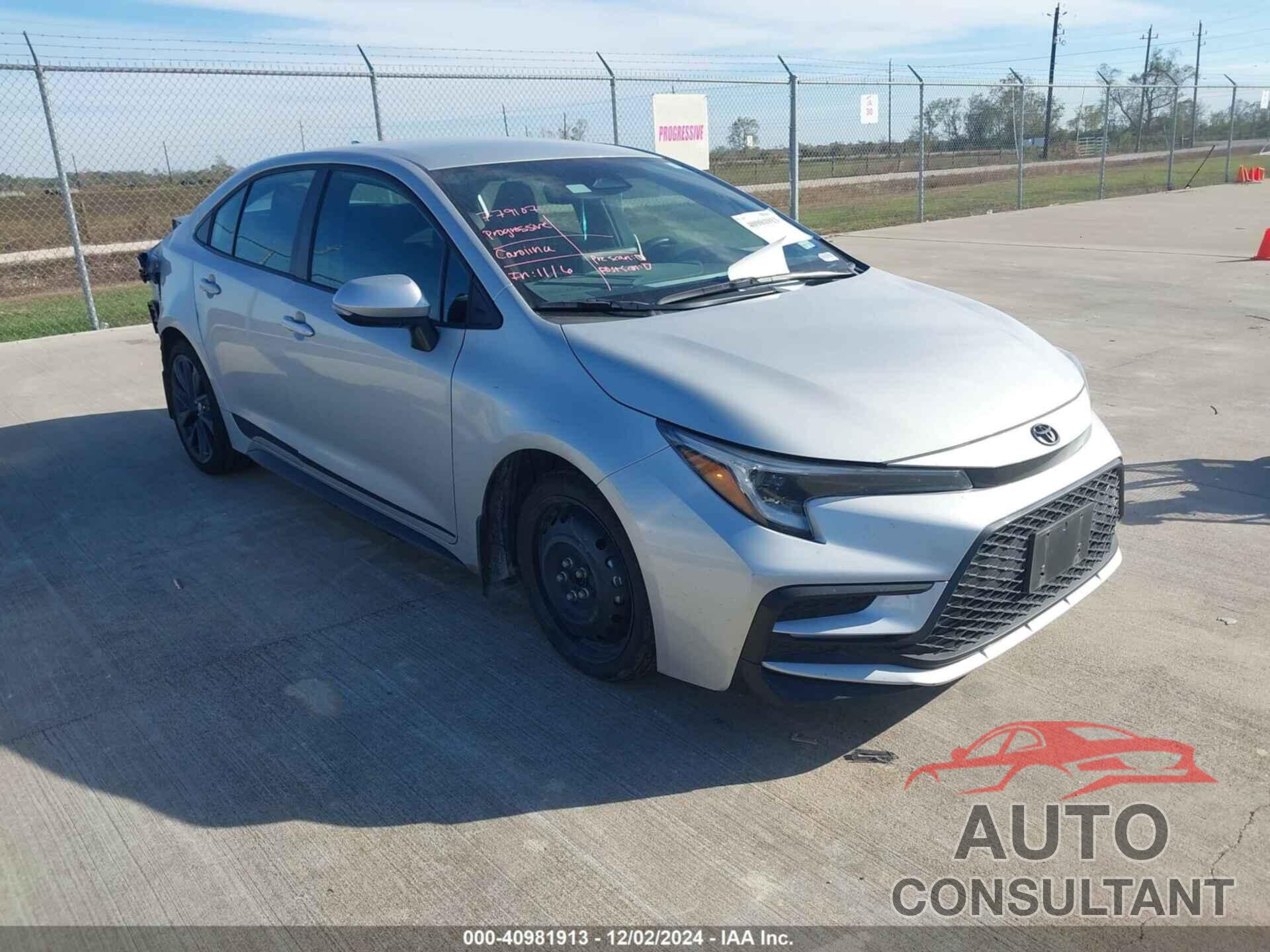 TOYOTA COROLLA 2024 - 5YFS4MCE9RP199354