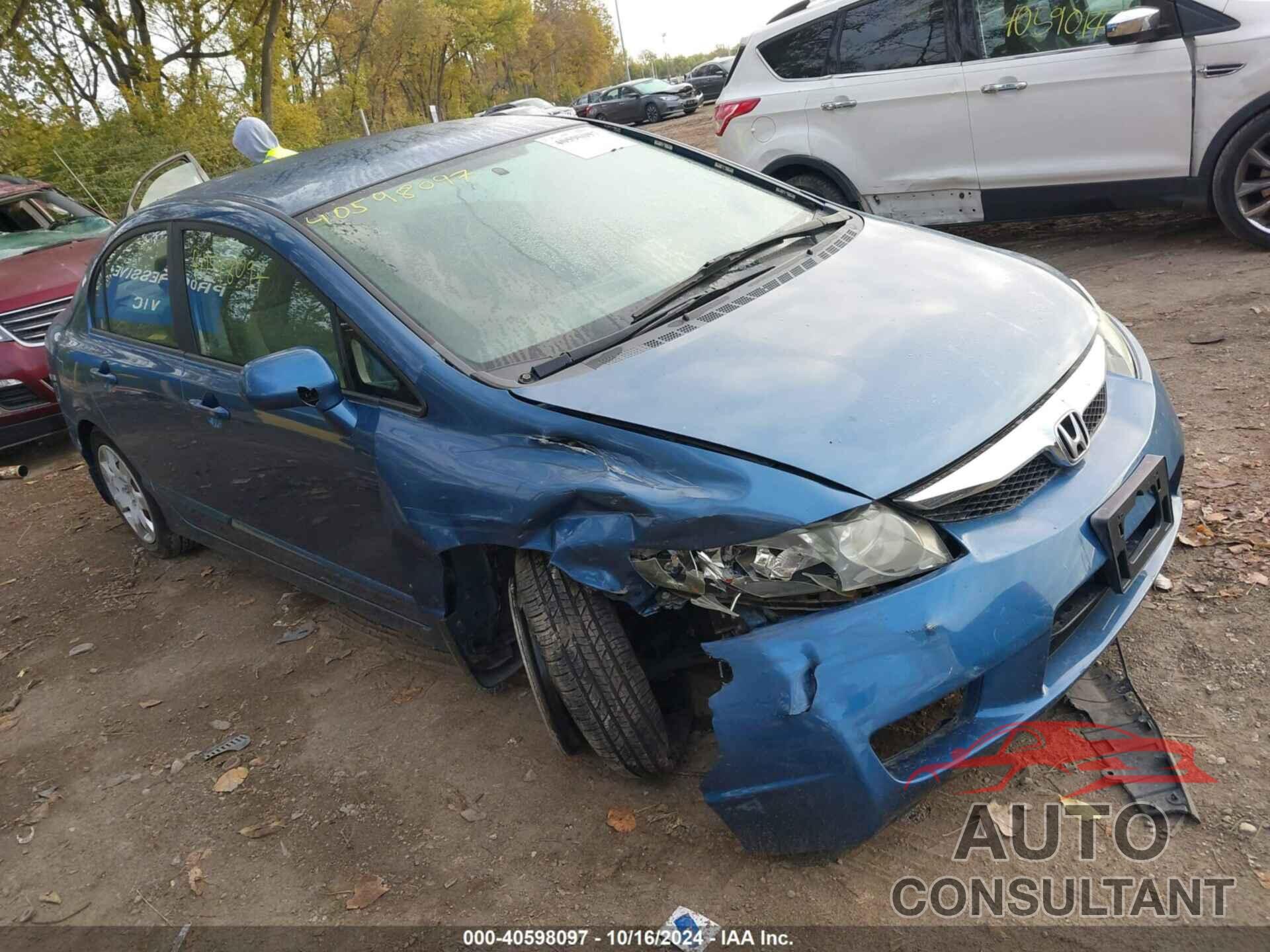 HONDA CIVIC 2009 - 19XFA16539E036995