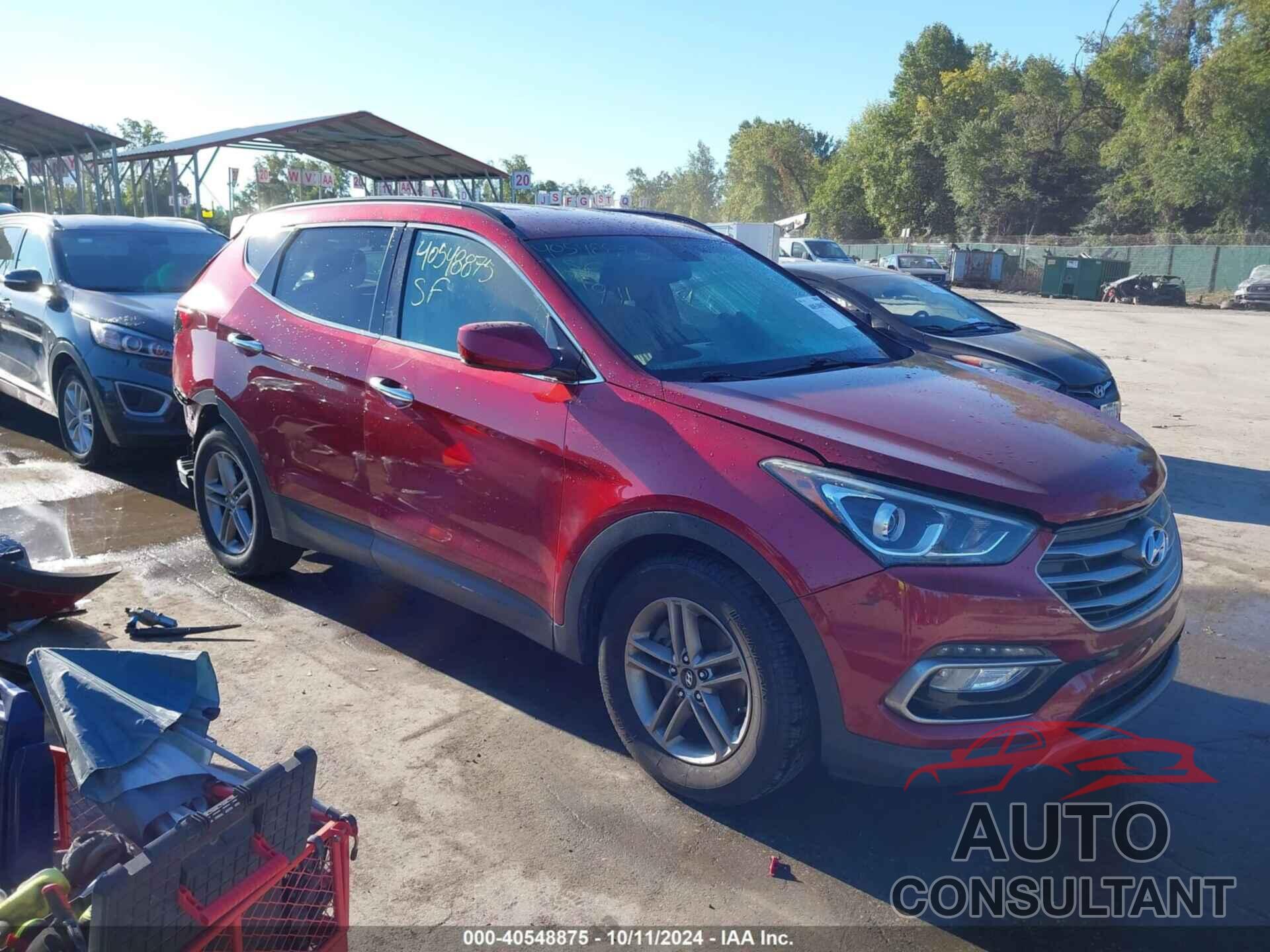 HYUNDAI SANTA FE SPORT 2017 - 5XYZUDLB8HG396801