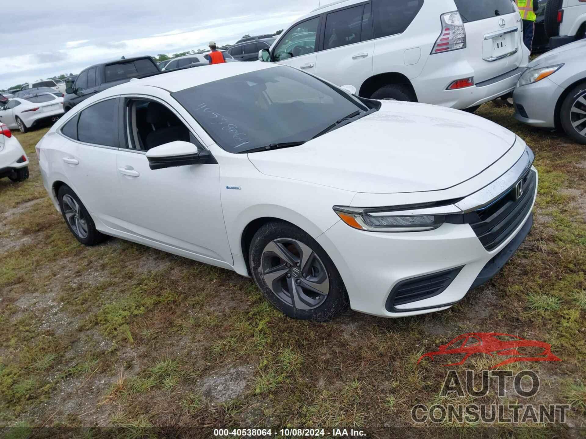 HONDA INSIGHT 2019 - 19XZE4F51KE017869