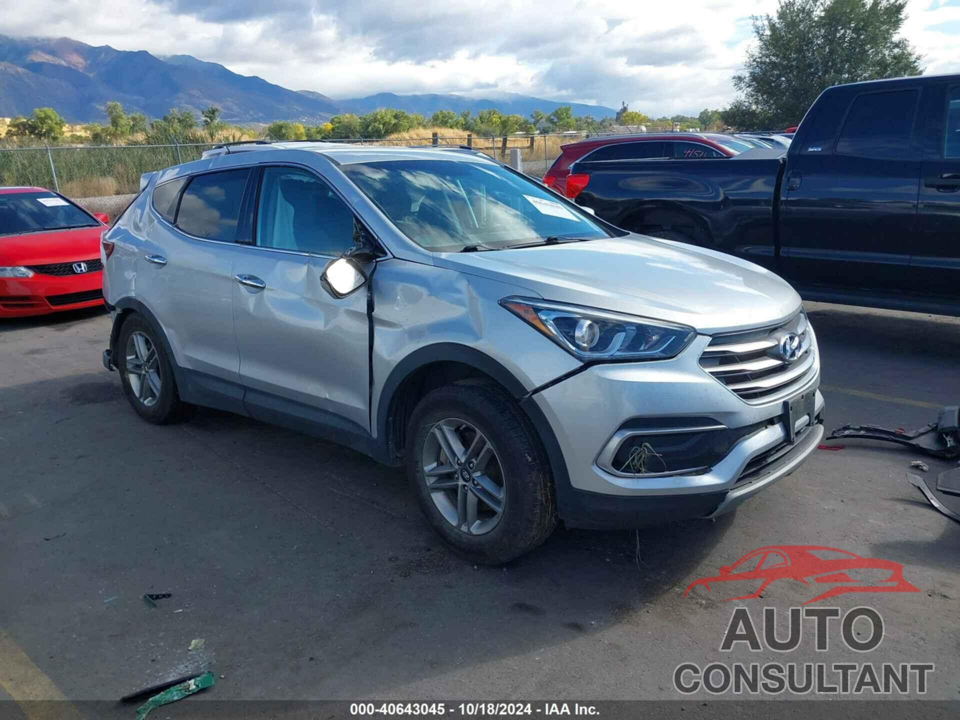 HYUNDAI SANTA FE SPORT 2018 - 5XYZTDLB6JG572656