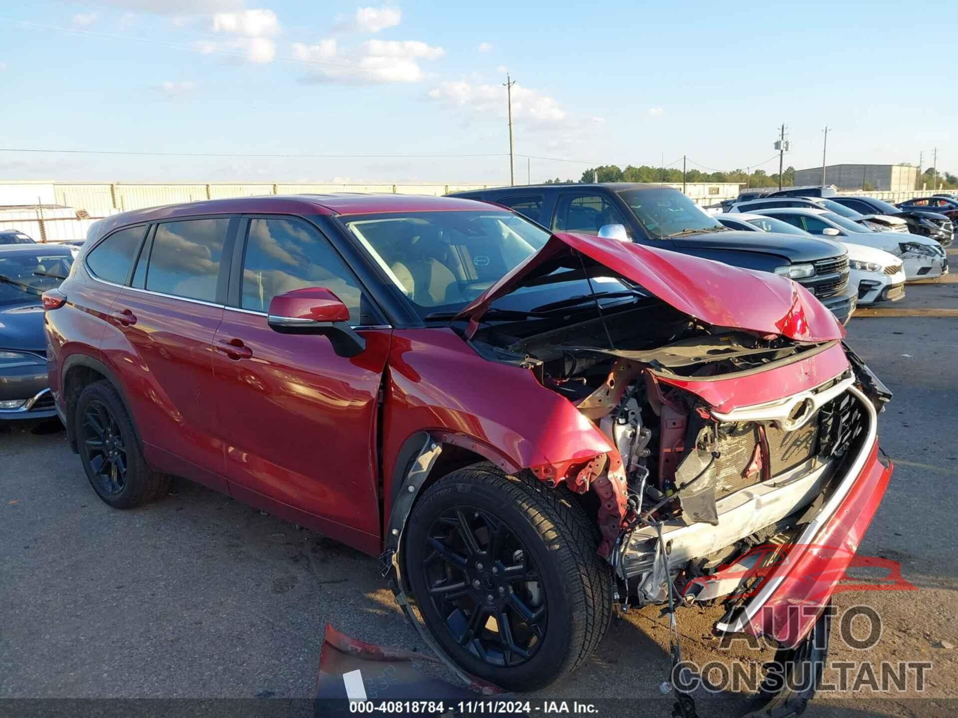 TOYOTA HIGHLANDER 2023 - 5TDKDRAH9PS526978