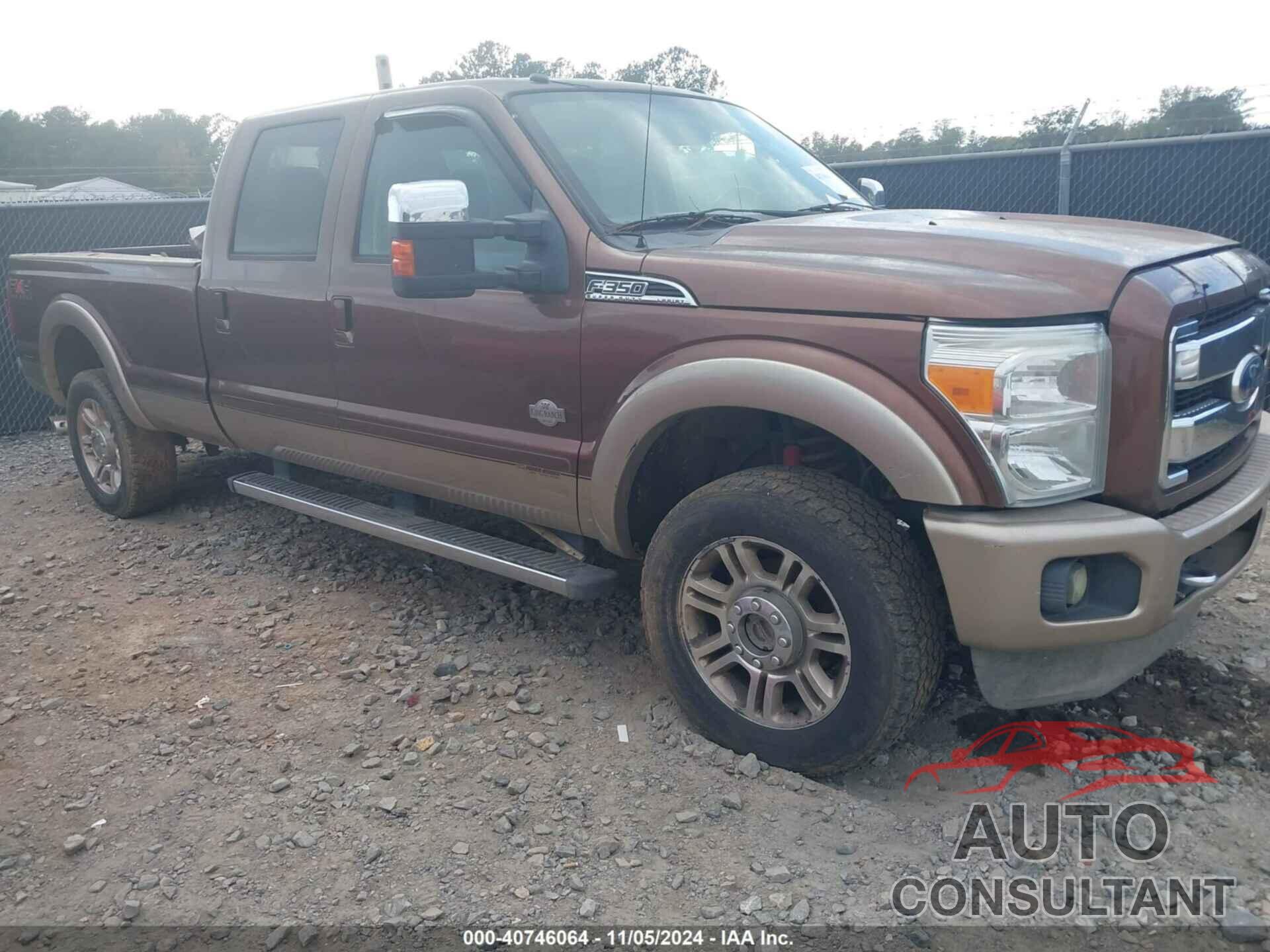 FORD F-350 2011 - 1FT8W3BT7BEB59646