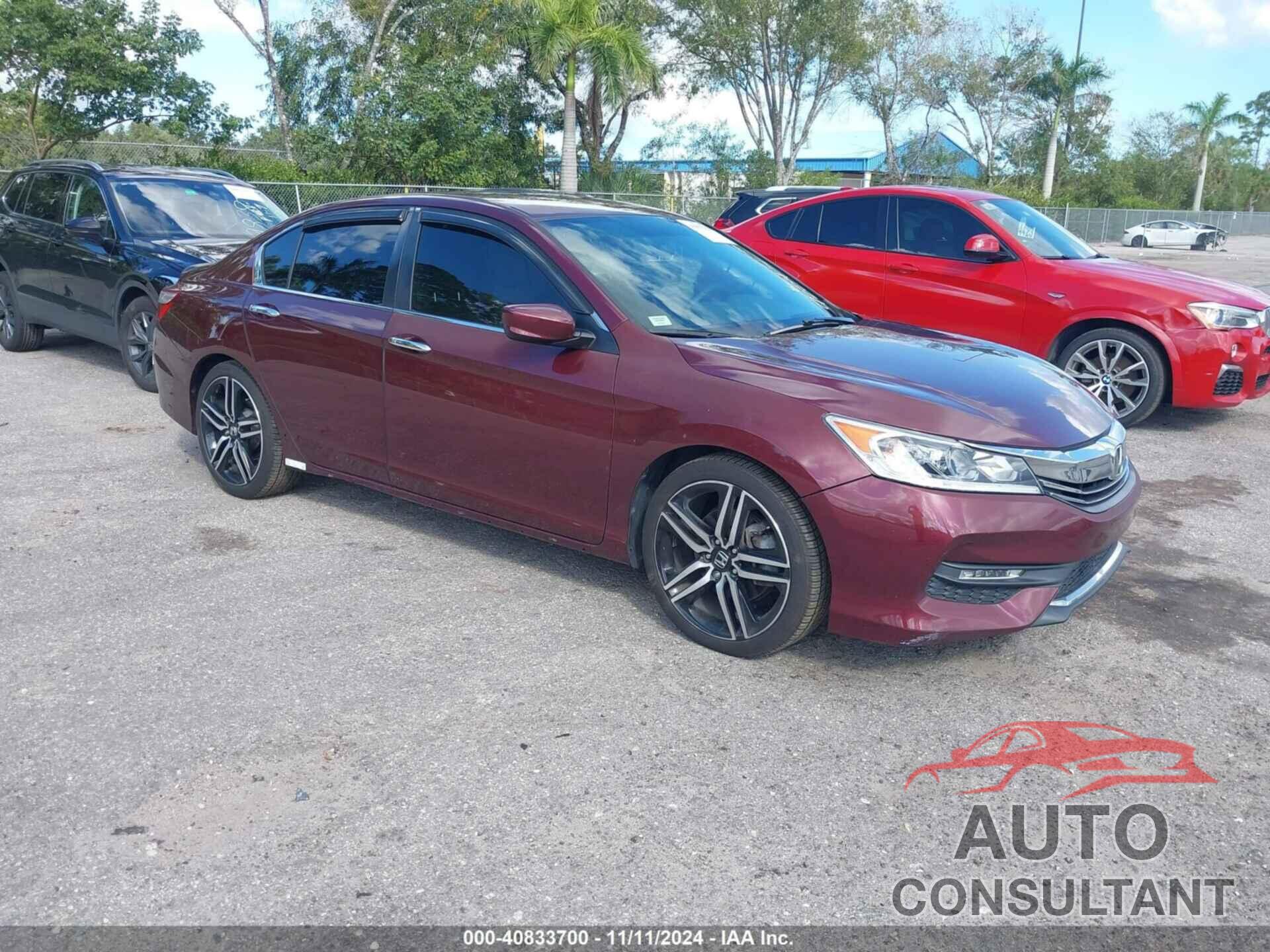 HONDA ACCORD 2017 - 1HGCR2F58HA179204