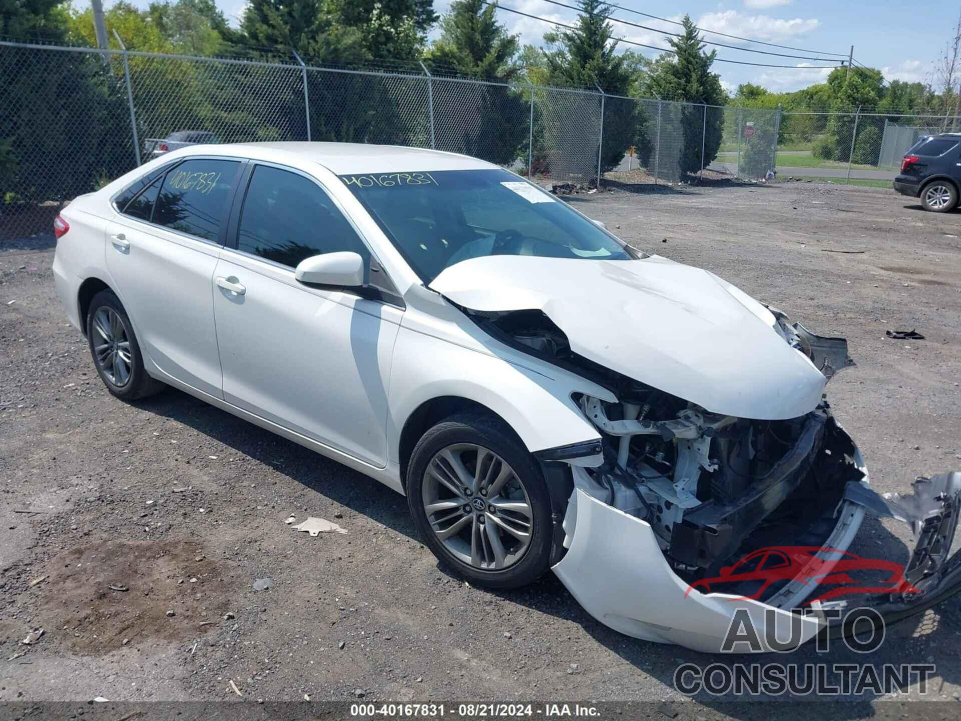 TOYOTA CAMRY 2017 - 4T1BF1FK9HU439610