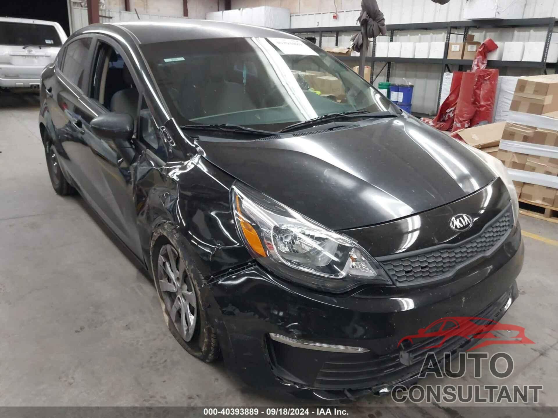 KIA RIO 2017 - KNADM4A36H6085678