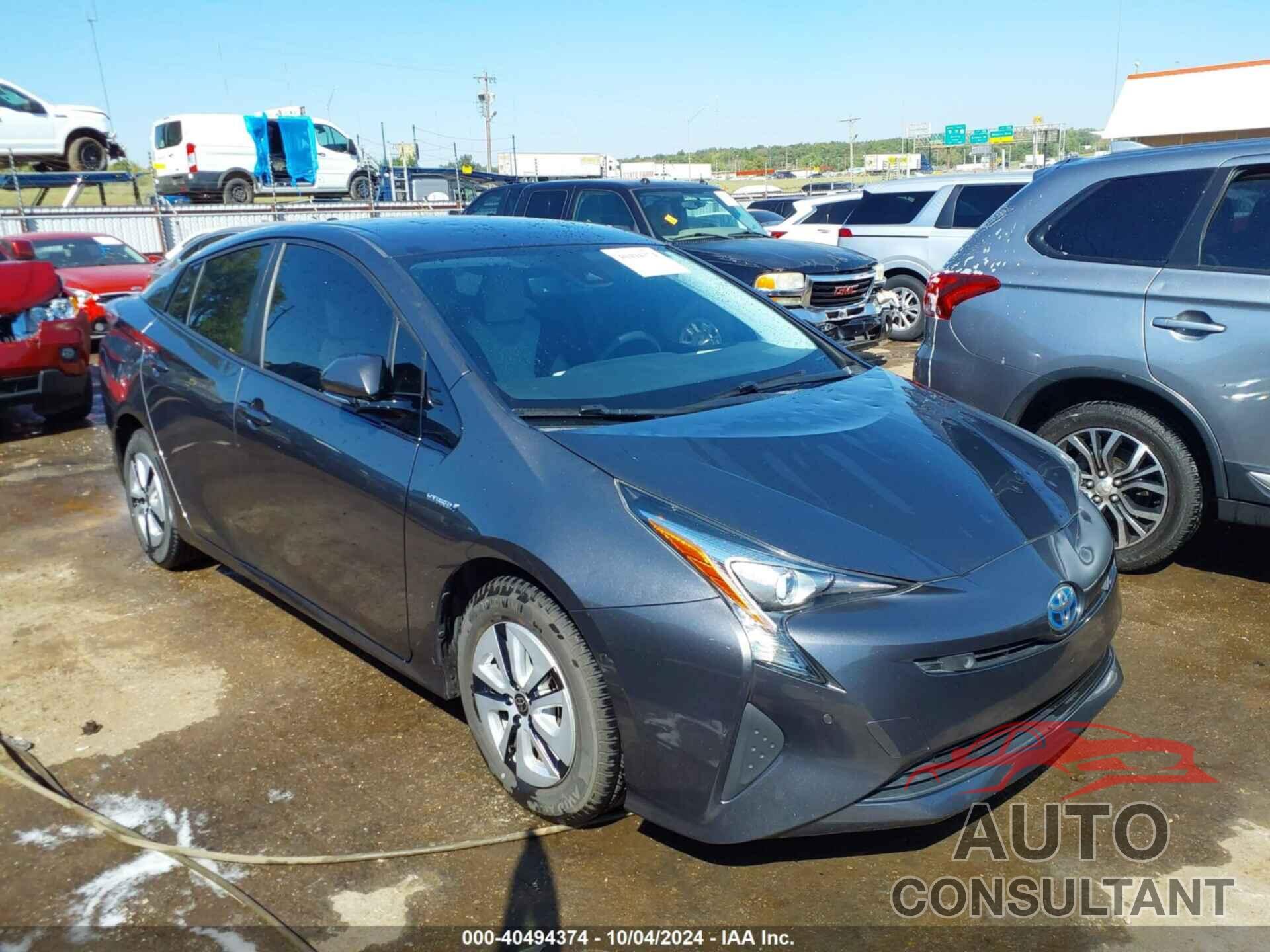 TOYOTA PRIUS 2017 - JTDKBRFU8H3043366