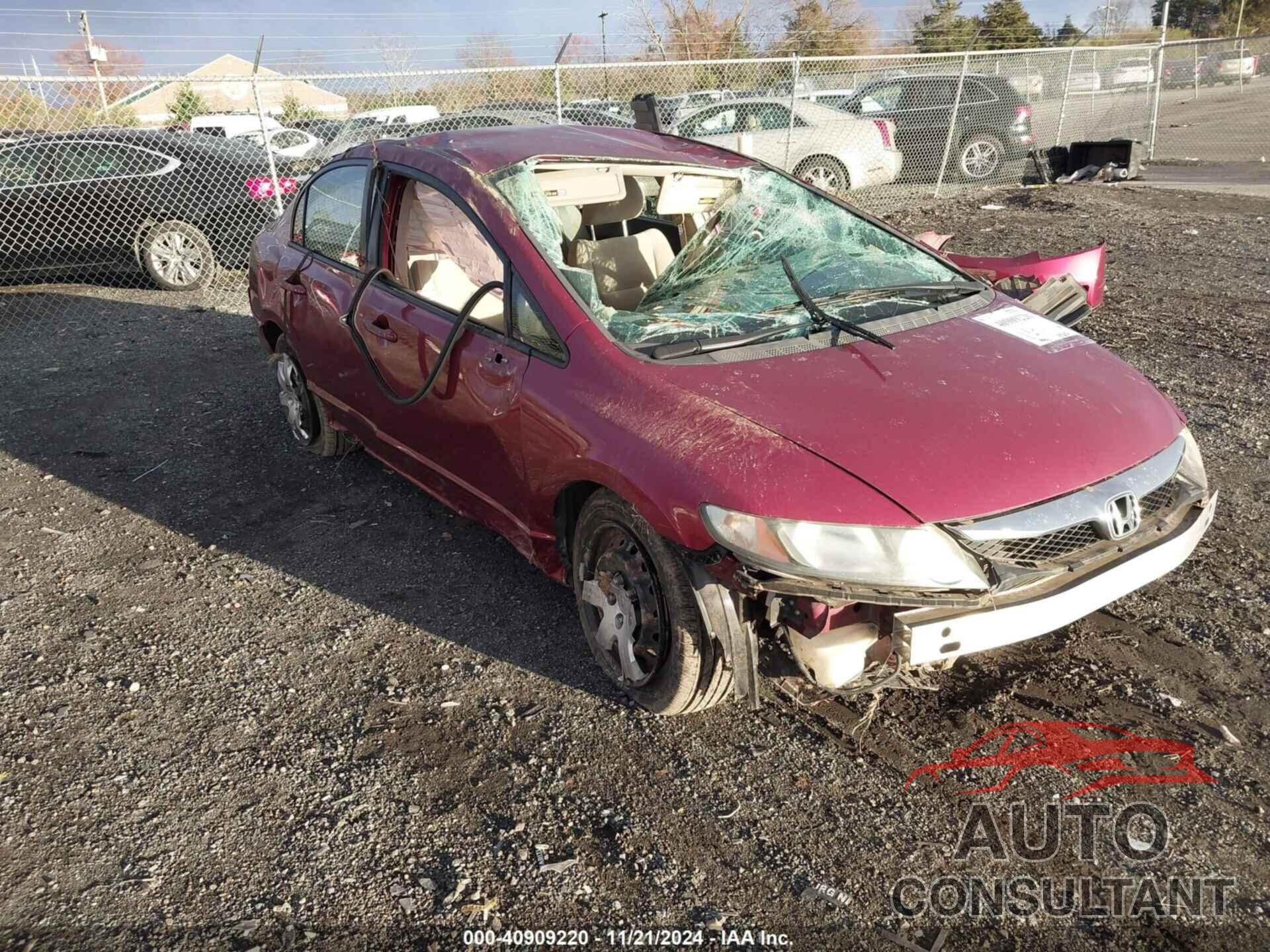 HONDA CIVIC 2010 - 2HGFA1F52AH586845