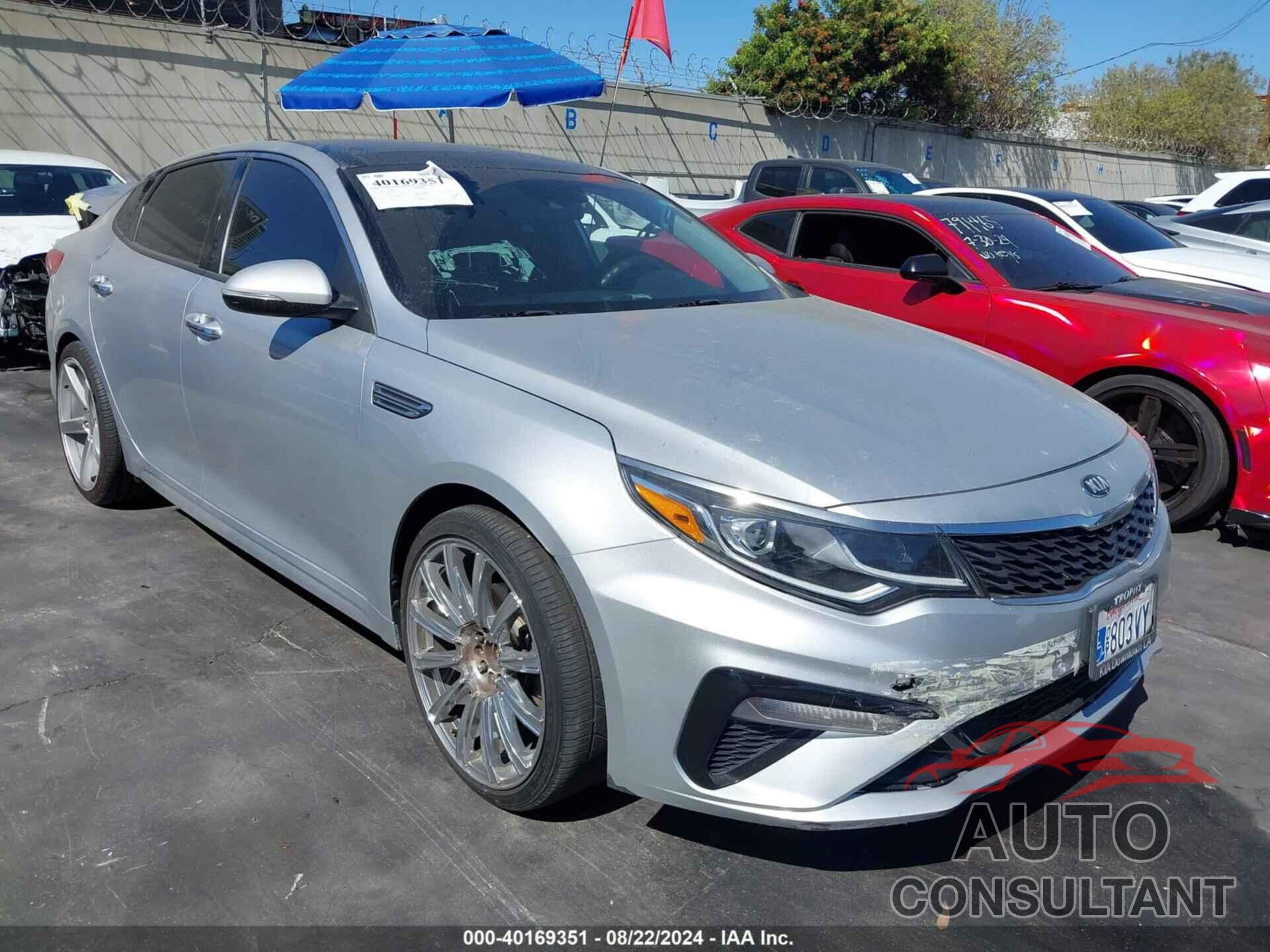 KIA OPTIMA 2019 - 5XXGT4L3XKG310161