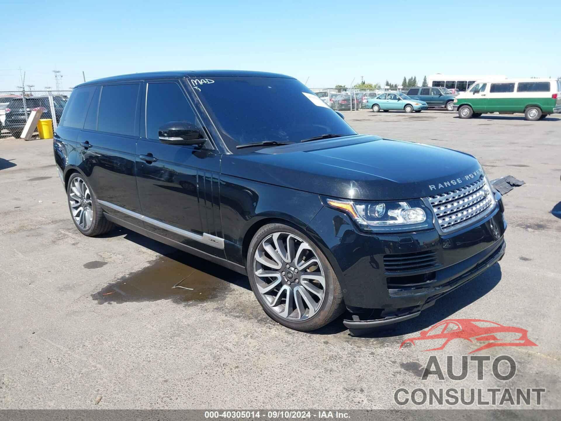 LAND ROVER RANGE ROVER 2016 - SALGS3EF0GA291975