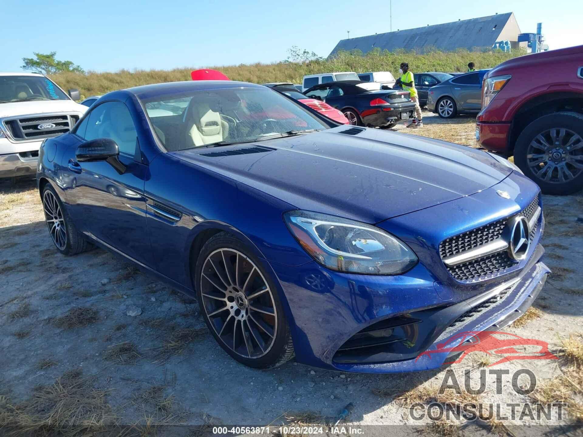 MERCEDES-BENZ SLC 300 2018 - WDDPK3JA2JF149953