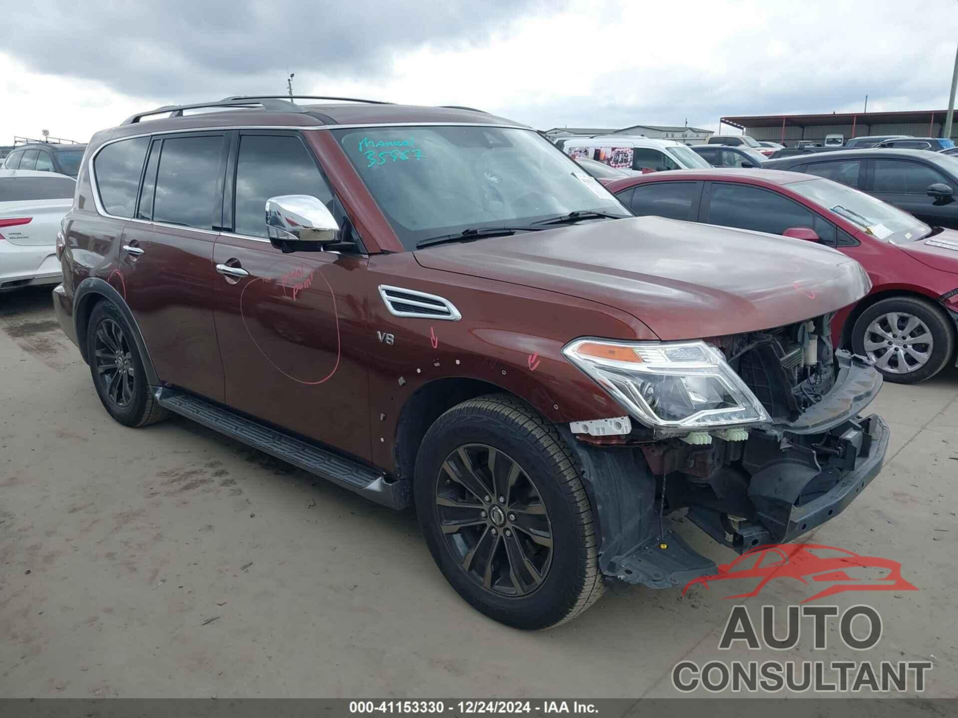 NISSAN ARMADA 2018 - JN8AY2ND8J9059318