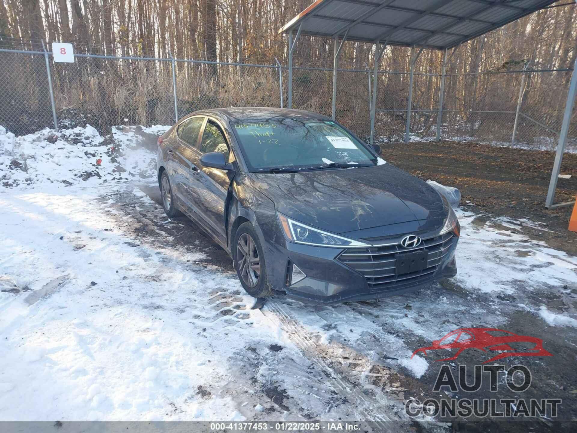 HYUNDAI ELANTRA 2020 - 5NPD84LF3LH627946