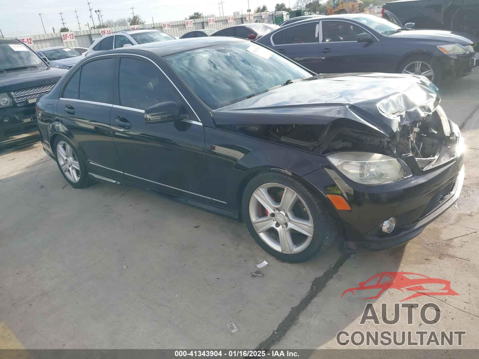 MERCEDES-BENZ C 300 2010 - WDDGF5EB9AR126445