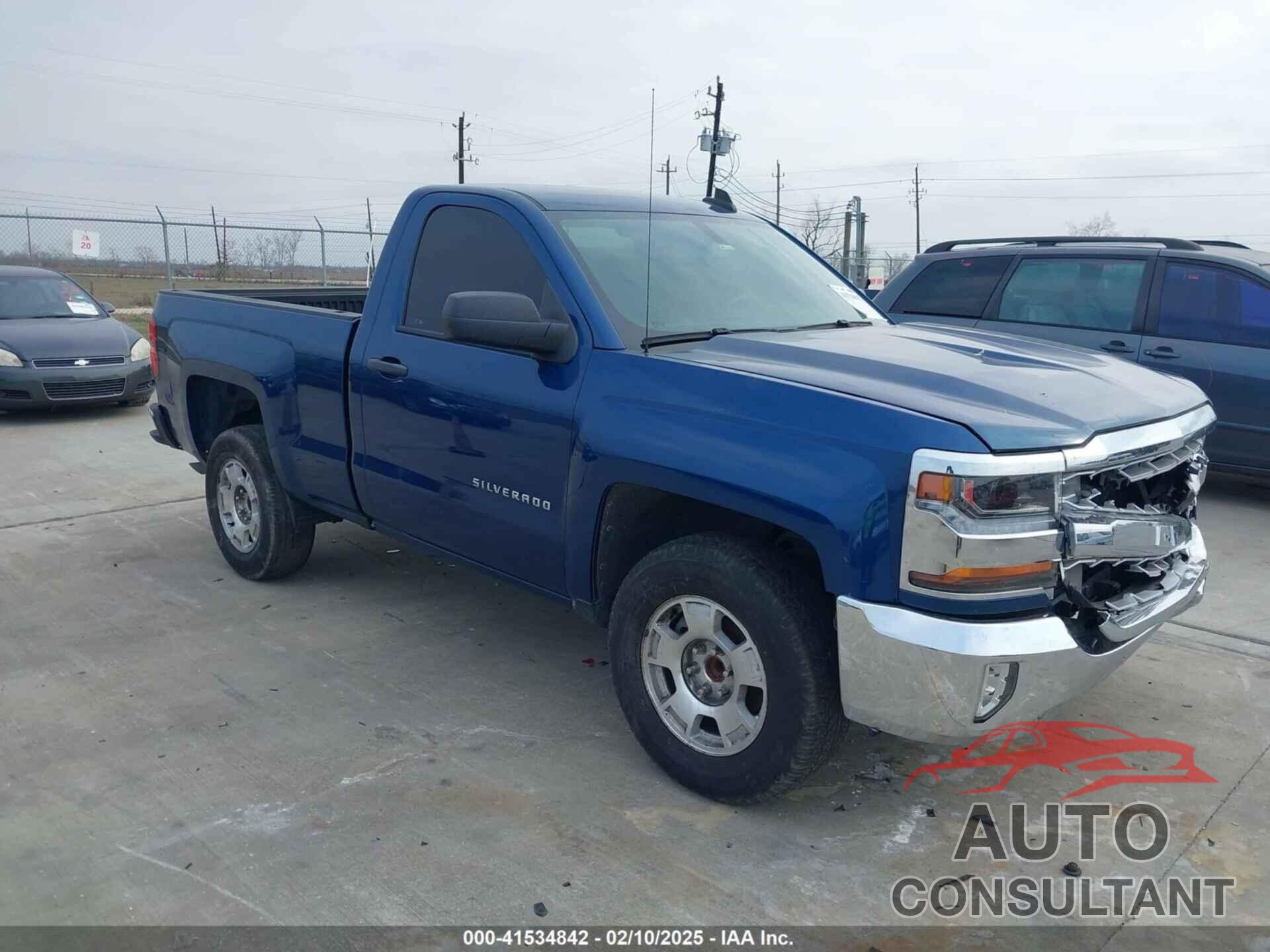 CHEVROLET SILVERADO 1500 2016 - 1GCNCNEHXGZ402106