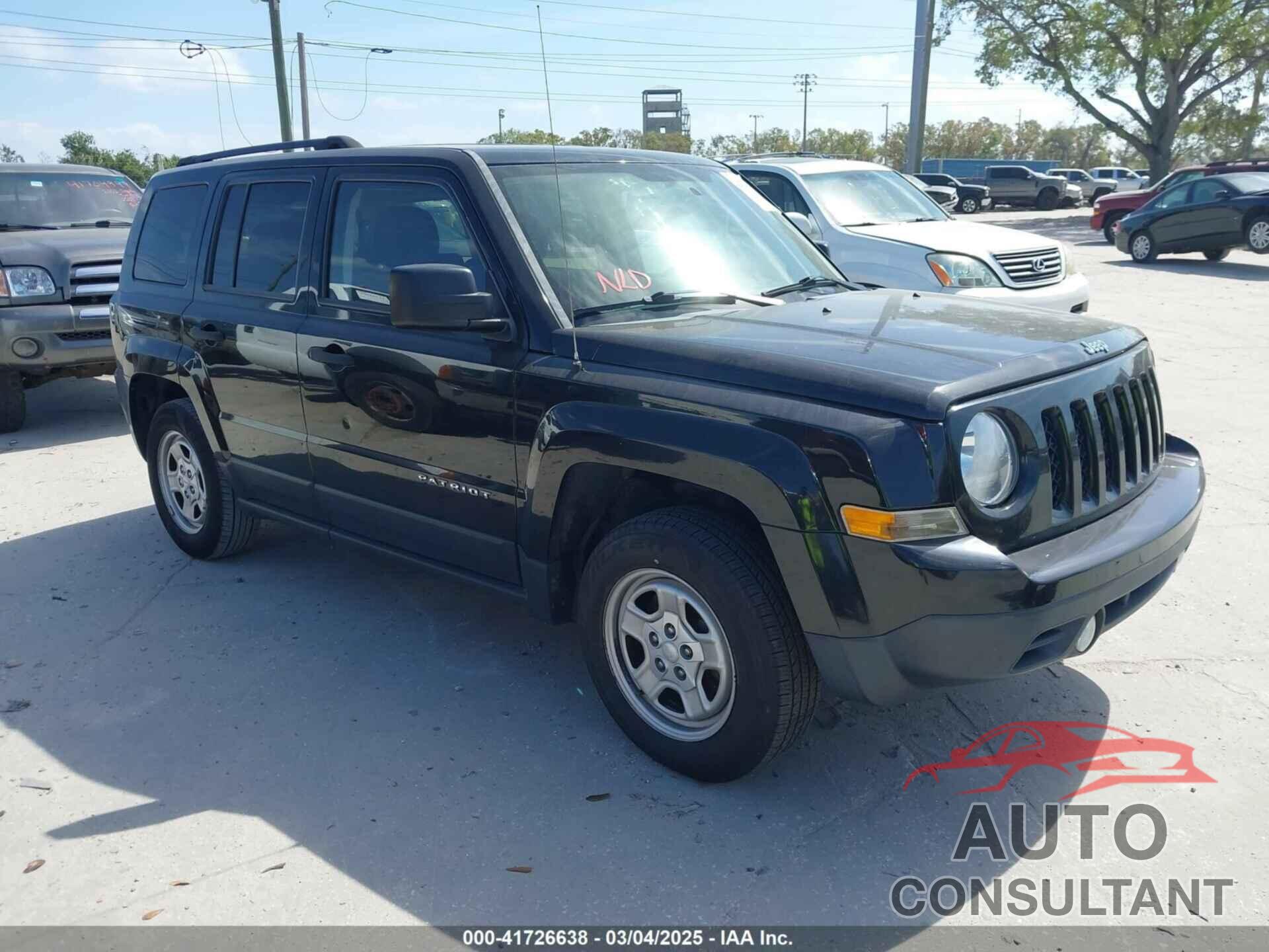 JEEP PATRIOT 2015 - 1C4NJPBA8FD419684