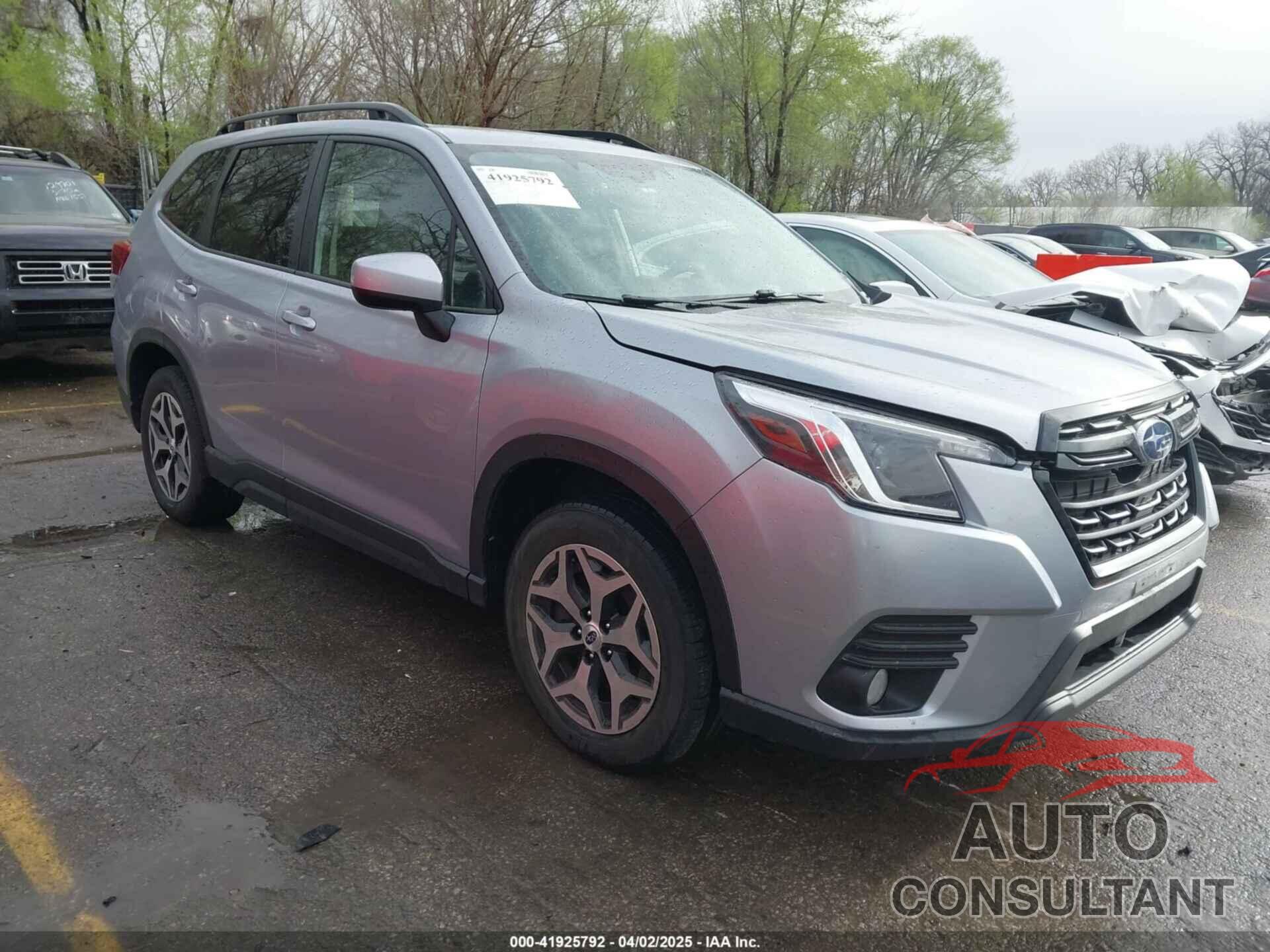 SUBARU FORESTER 2022 - JF2SKAEC2NH452330