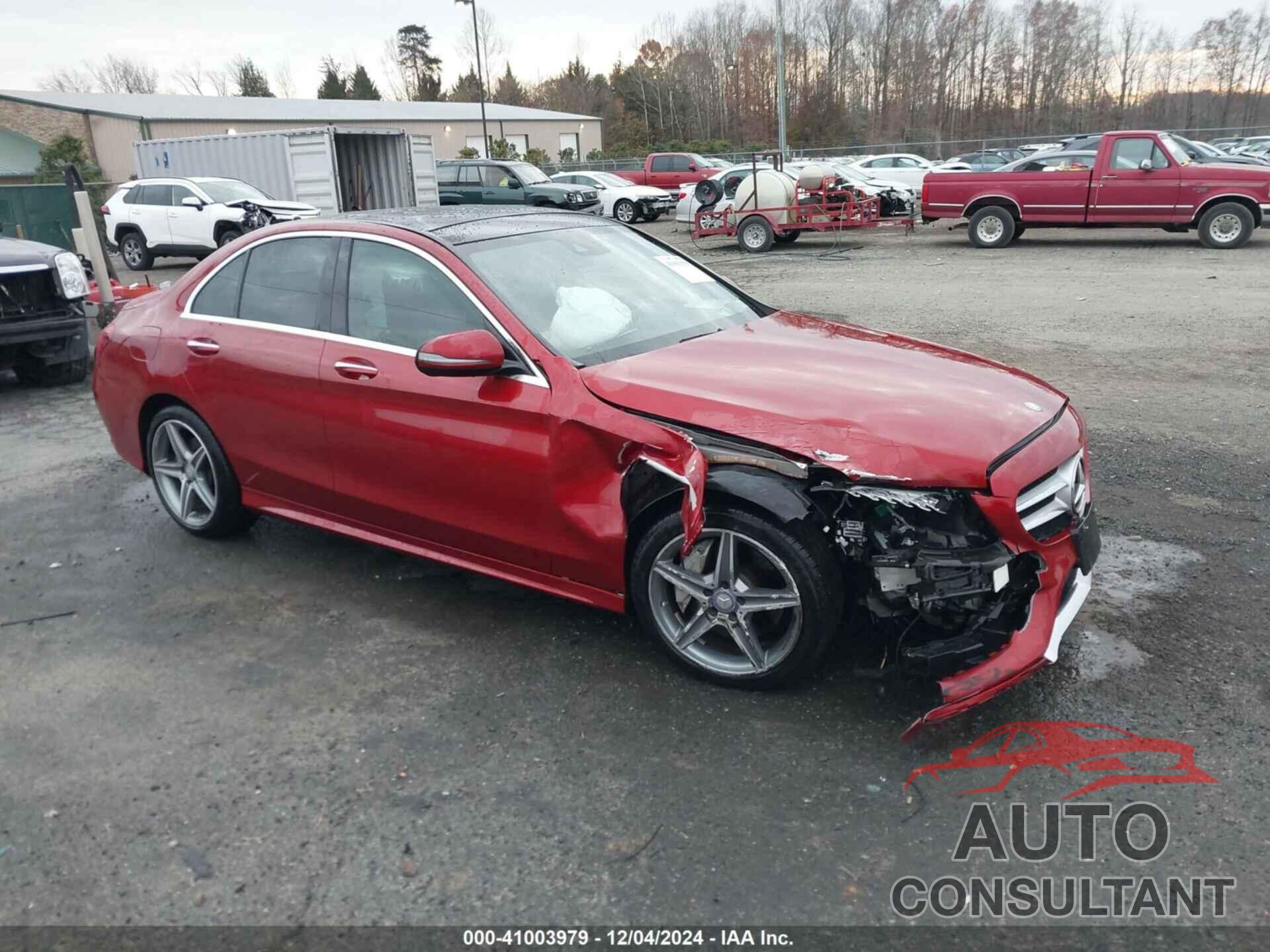 MERCEDES-BENZ C 300 2016 - 55SWF4KB2GU154007
