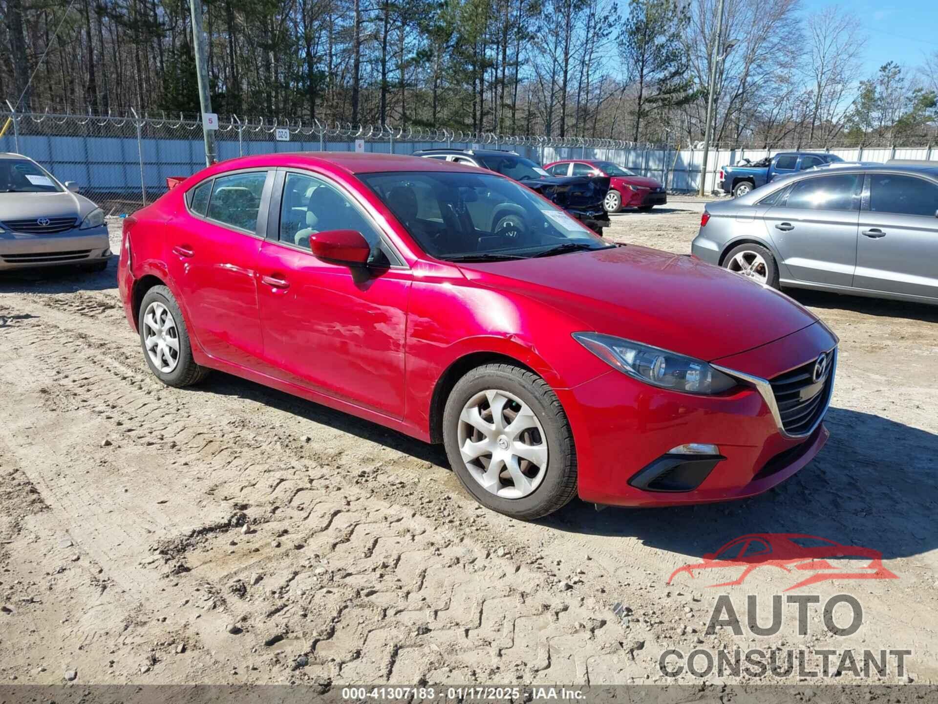 MAZDA MAZDA3 2015 - 3MZBM1U72FM209446