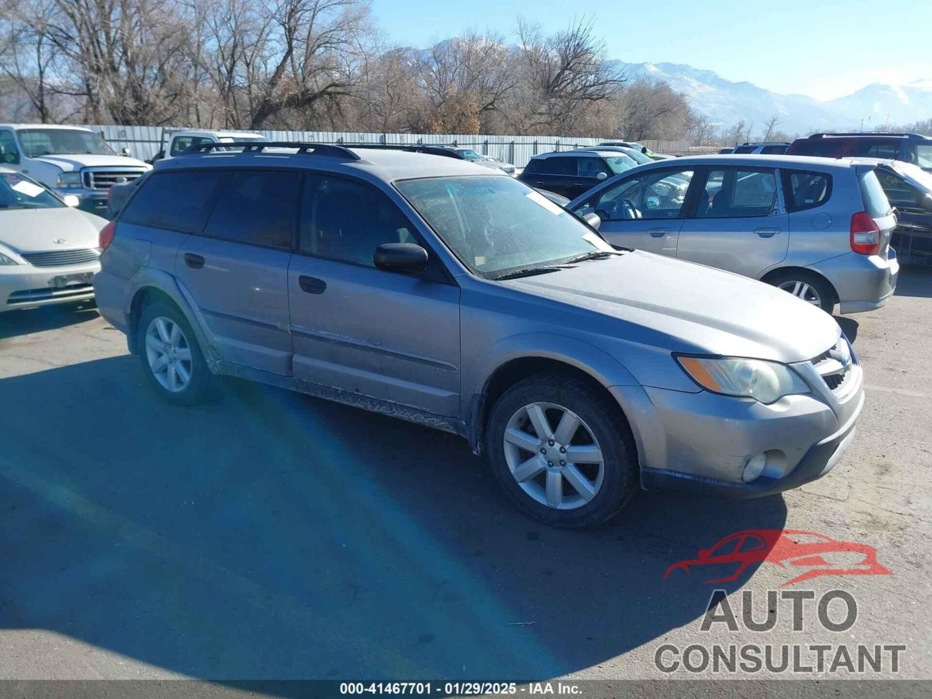 SUBARU OUTBACK 2009 - 4S4BP61C396312660