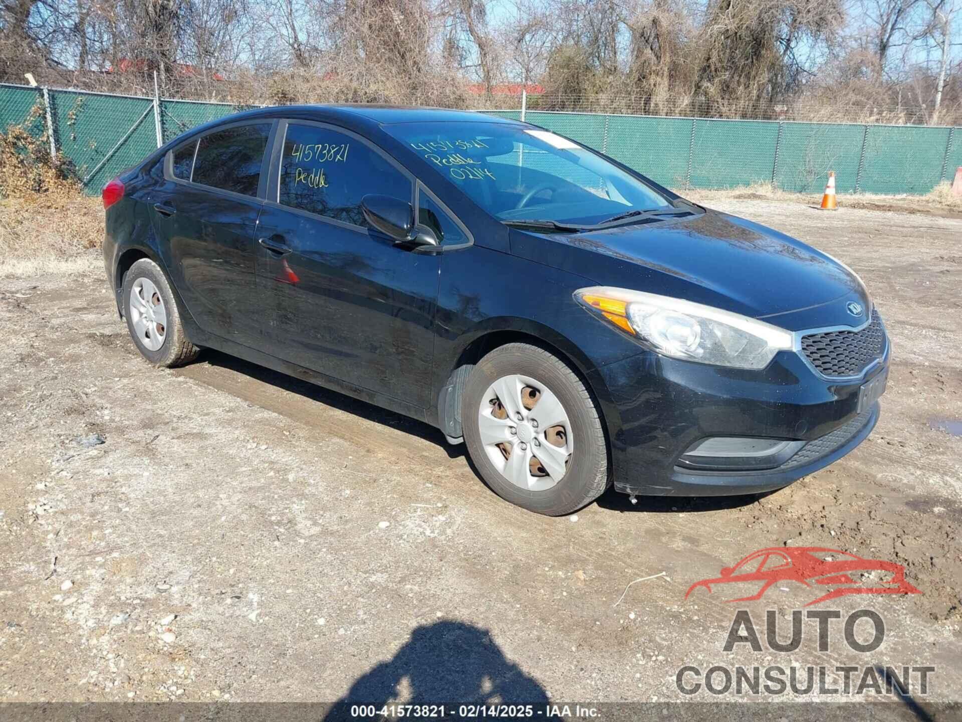KIA FORTE 2014 - KNAFK4A62E5125376
