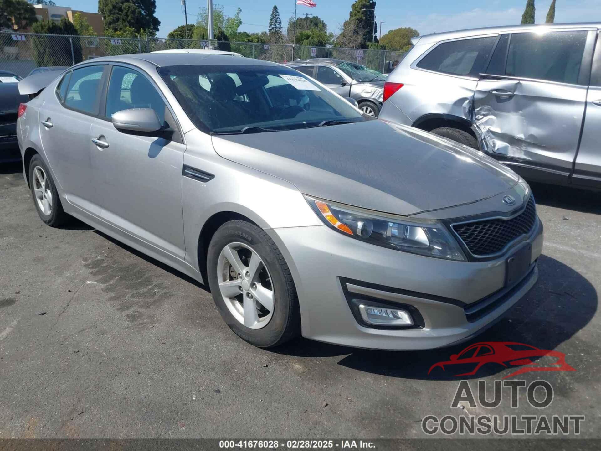 KIA OPTIMA 2014 - 5XXGM4A74EG267783