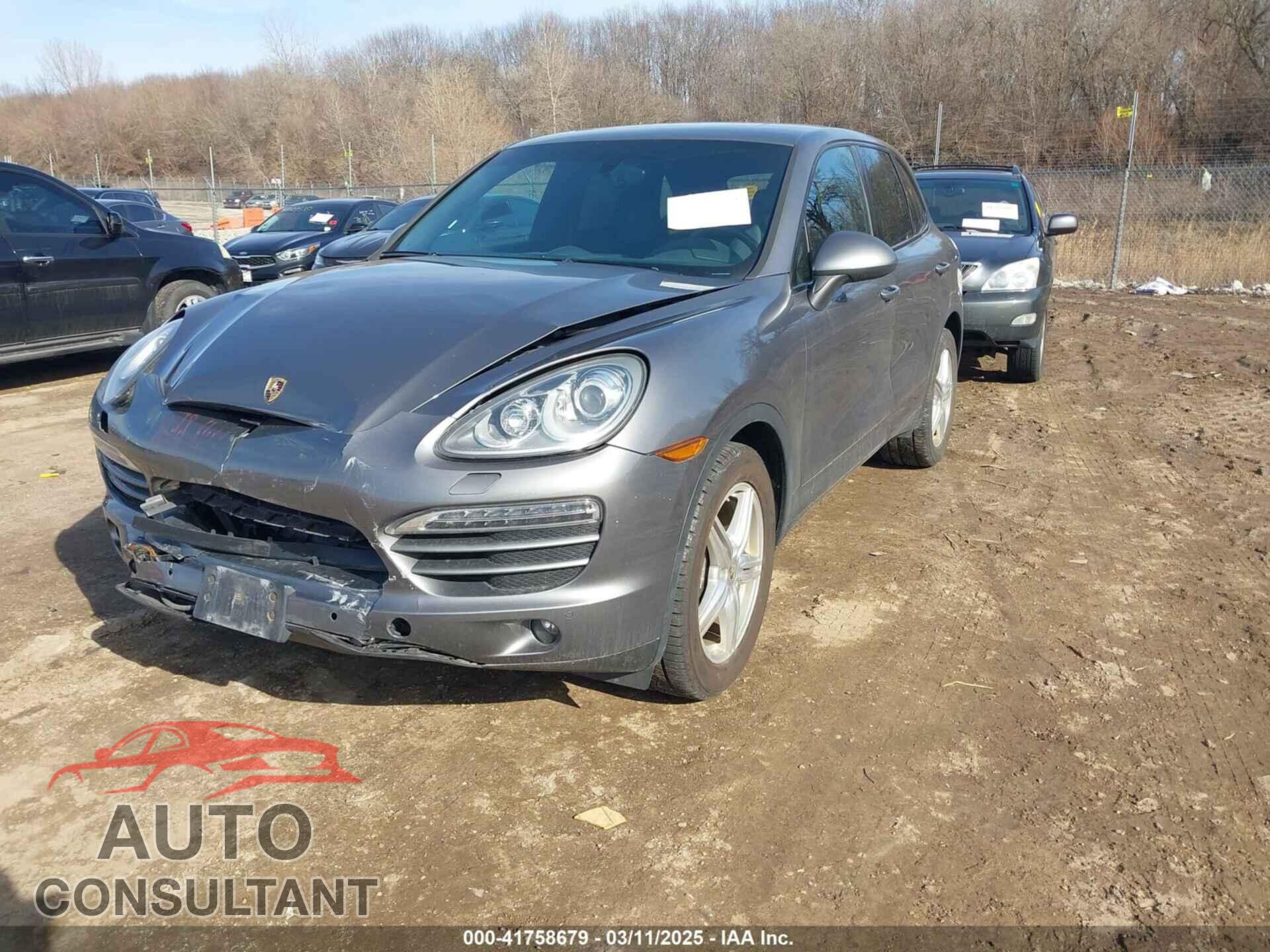 PORSCHE CAYENNE 2013 - WP1AA2A21DLA06809